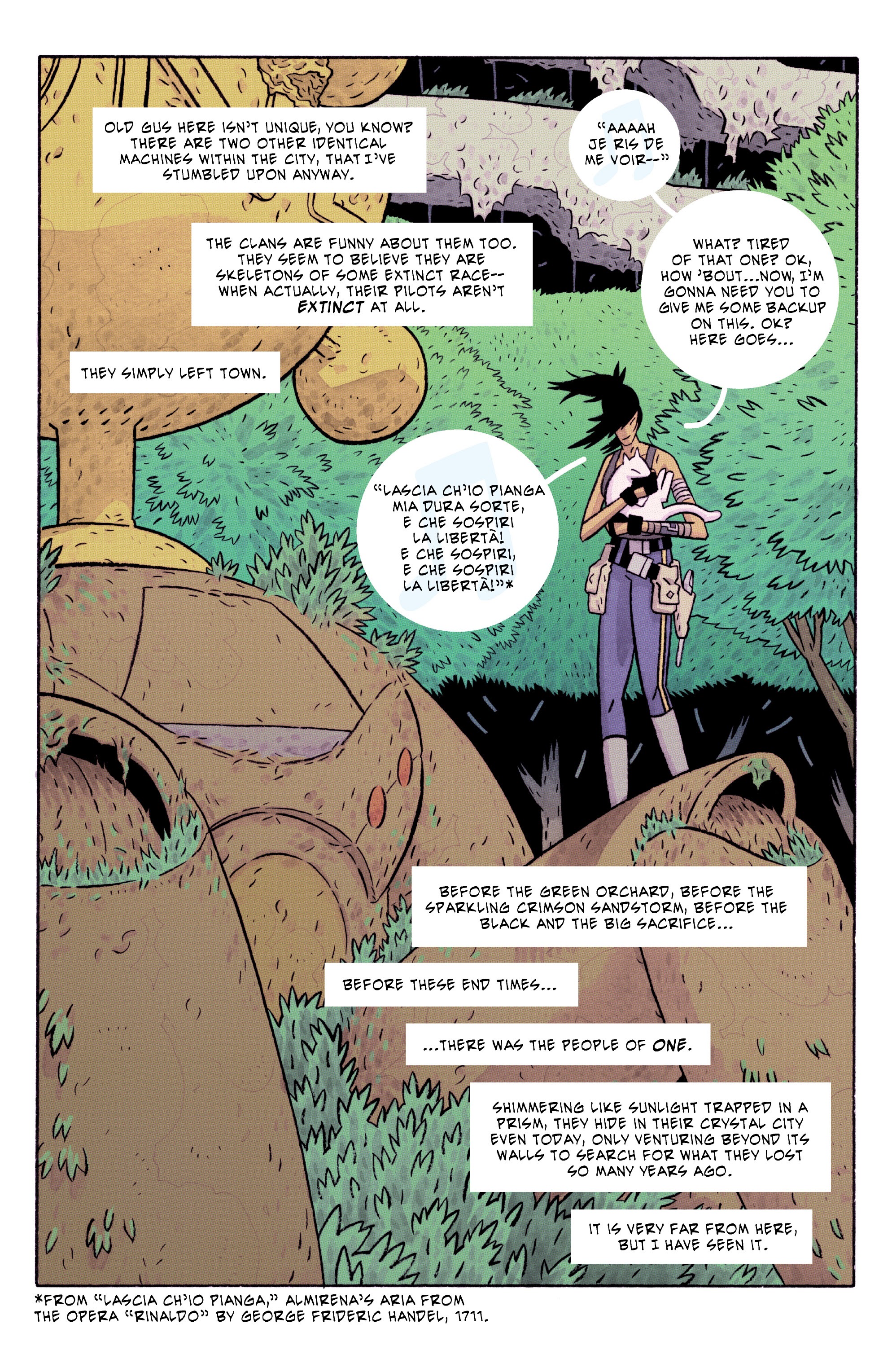 Read online ApocalyptiGirl: An Aria for the End Times (2020) comic -  Issue # TPB - 43