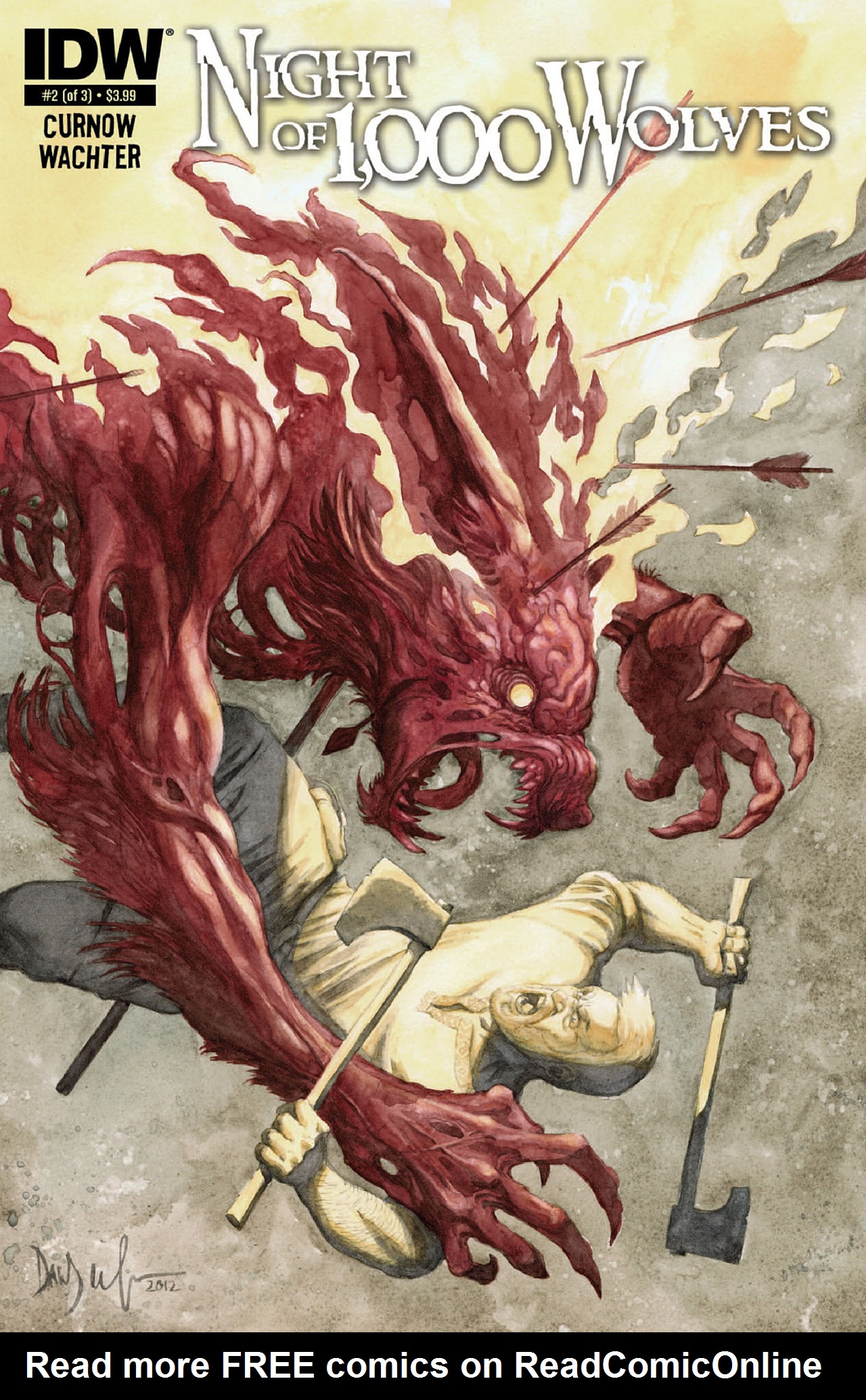 Read online Night of 1000 Wolves comic -  Issue #2 - 1