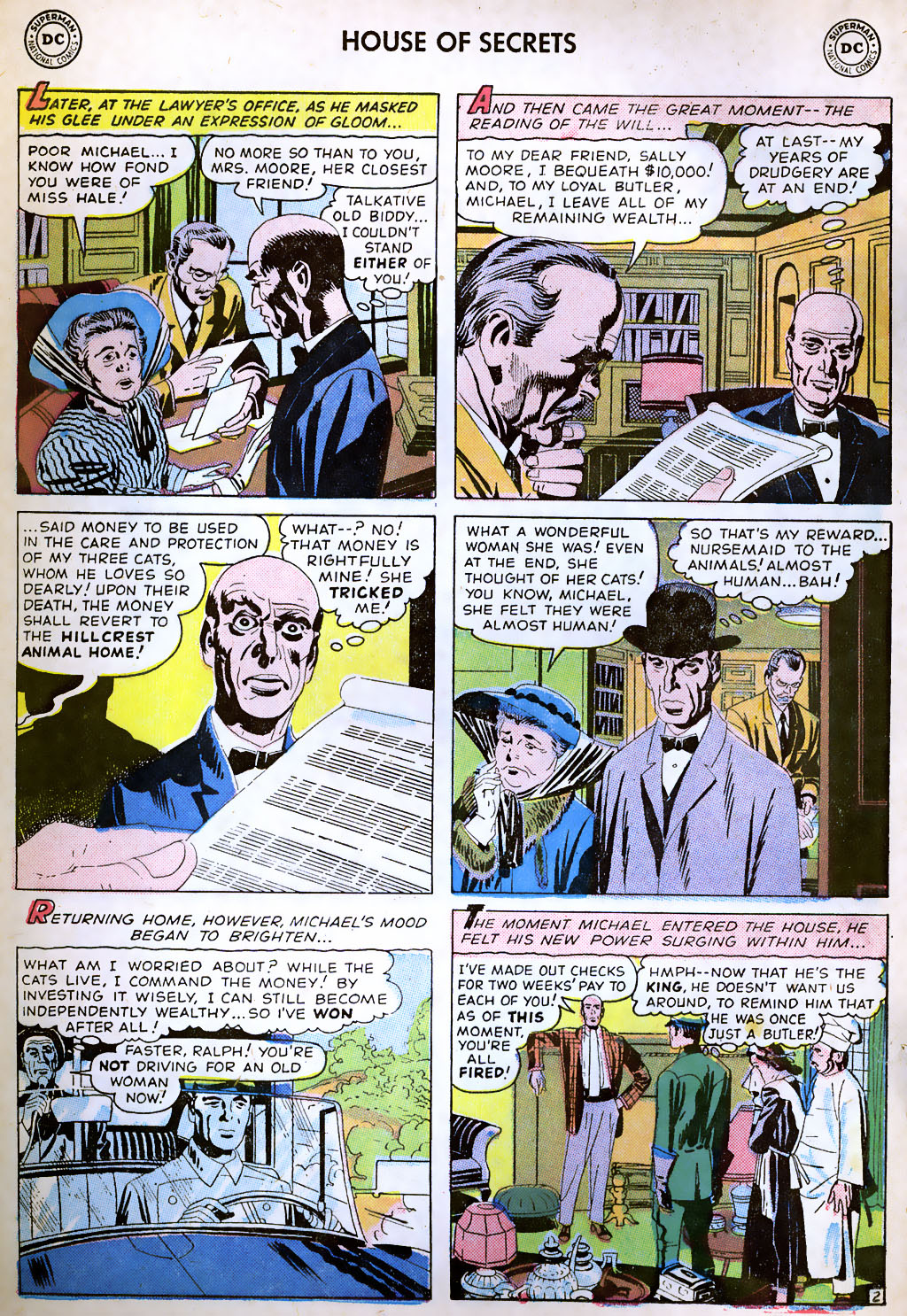 Read online House of Secrets (1956) comic -  Issue #8 - 13