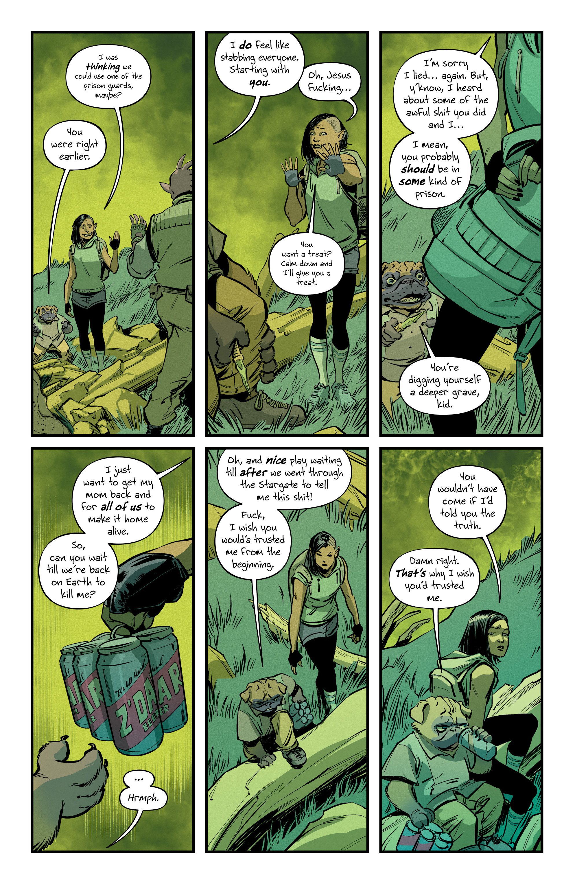 Read online Grumble: Memphis and Beyond the Infinite! comic -  Issue #2 - 18