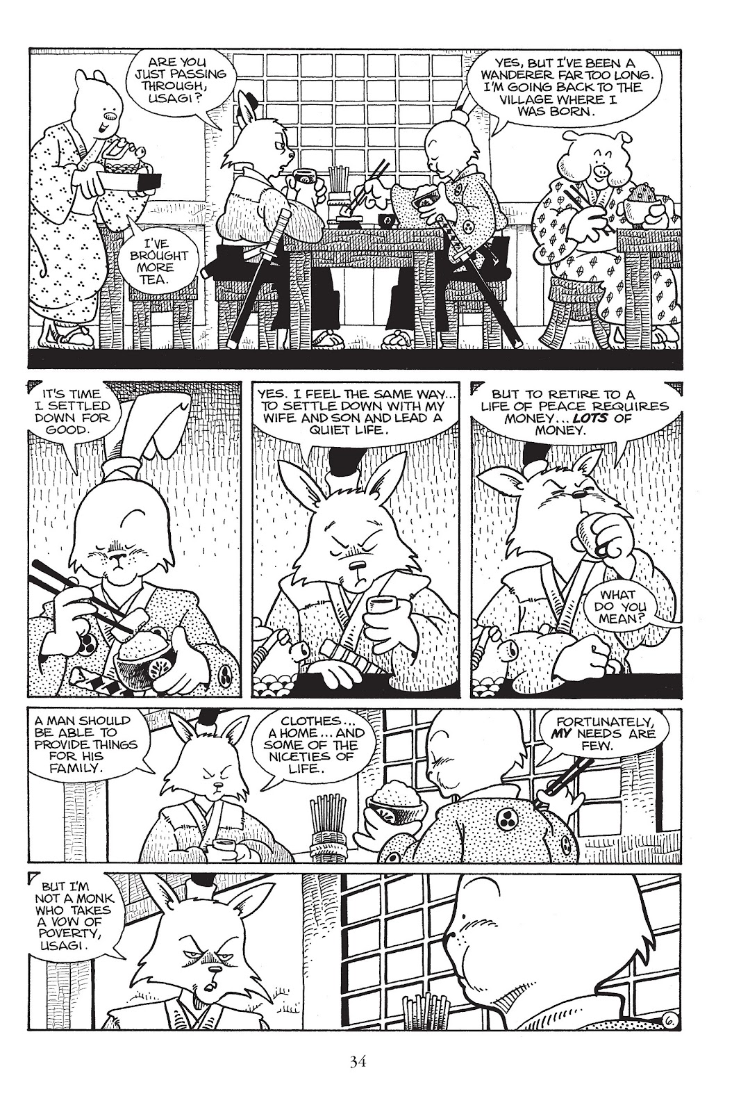 Usagi Yojimbo (1987) issue TPB 6 - Page 36