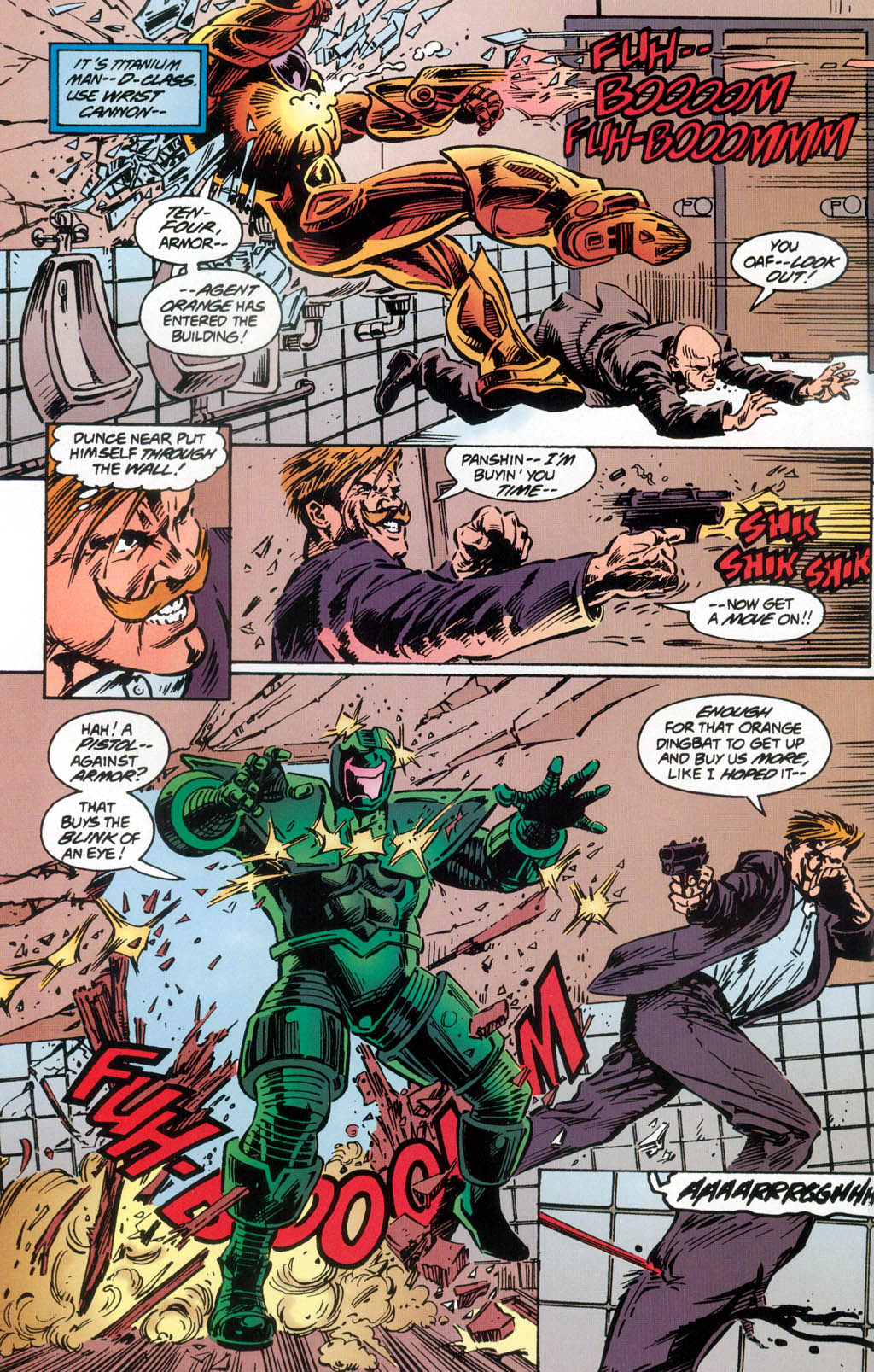 Read online Captain America/Nick Fury: Blood Truce comic -  Issue # Full - 6
