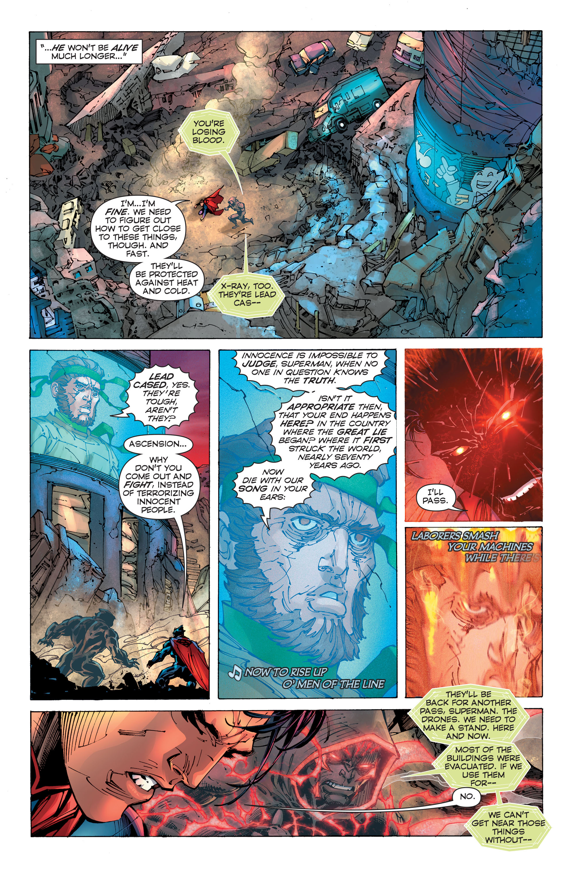 Read online Superman Unchained (2013) comic -  Issue #4 - 11