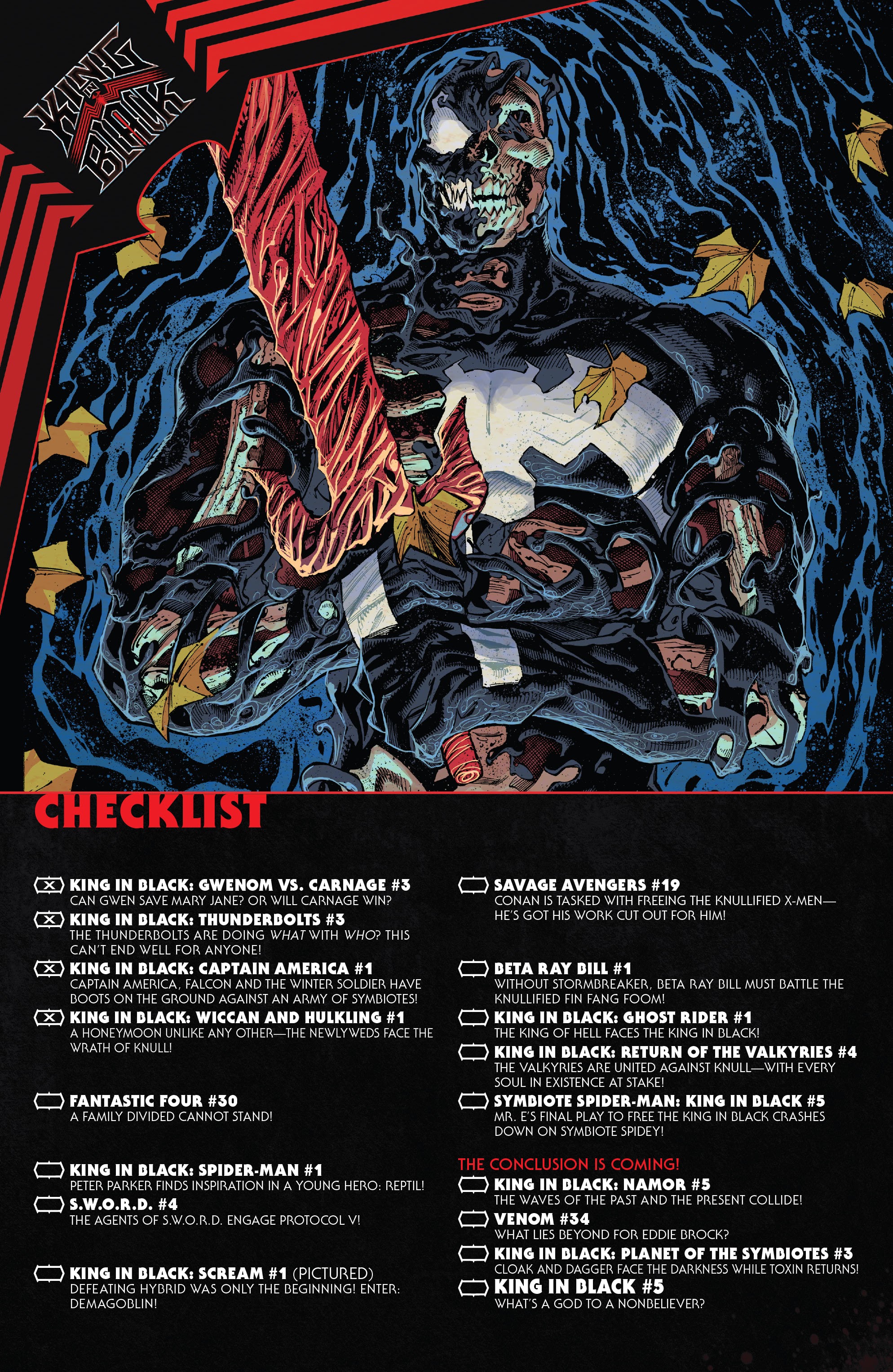 Read online King In Black One-Shots comic -  Issue # Captain America - 32