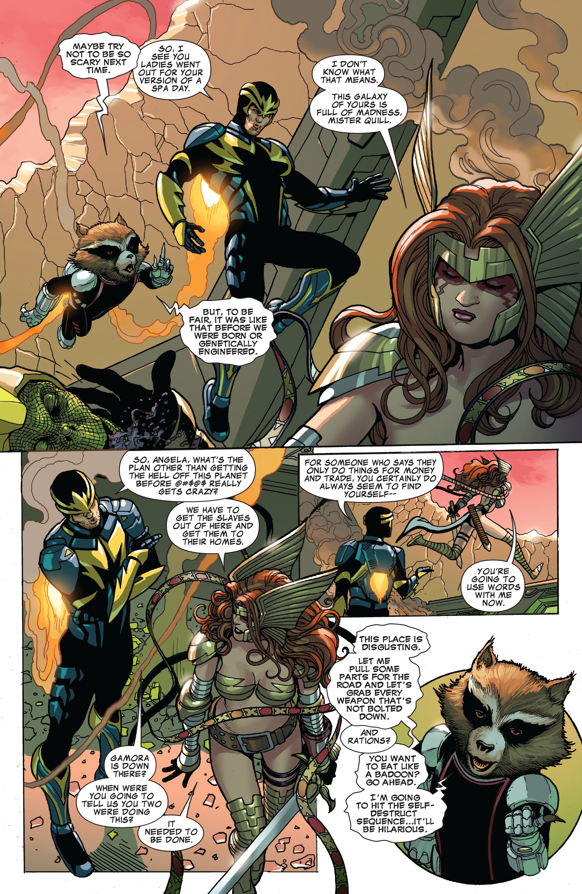Read online Guardians Of The Galaxy by Brian Michael Bendis comic -  Issue # TPB 1 (Part 3) - 19