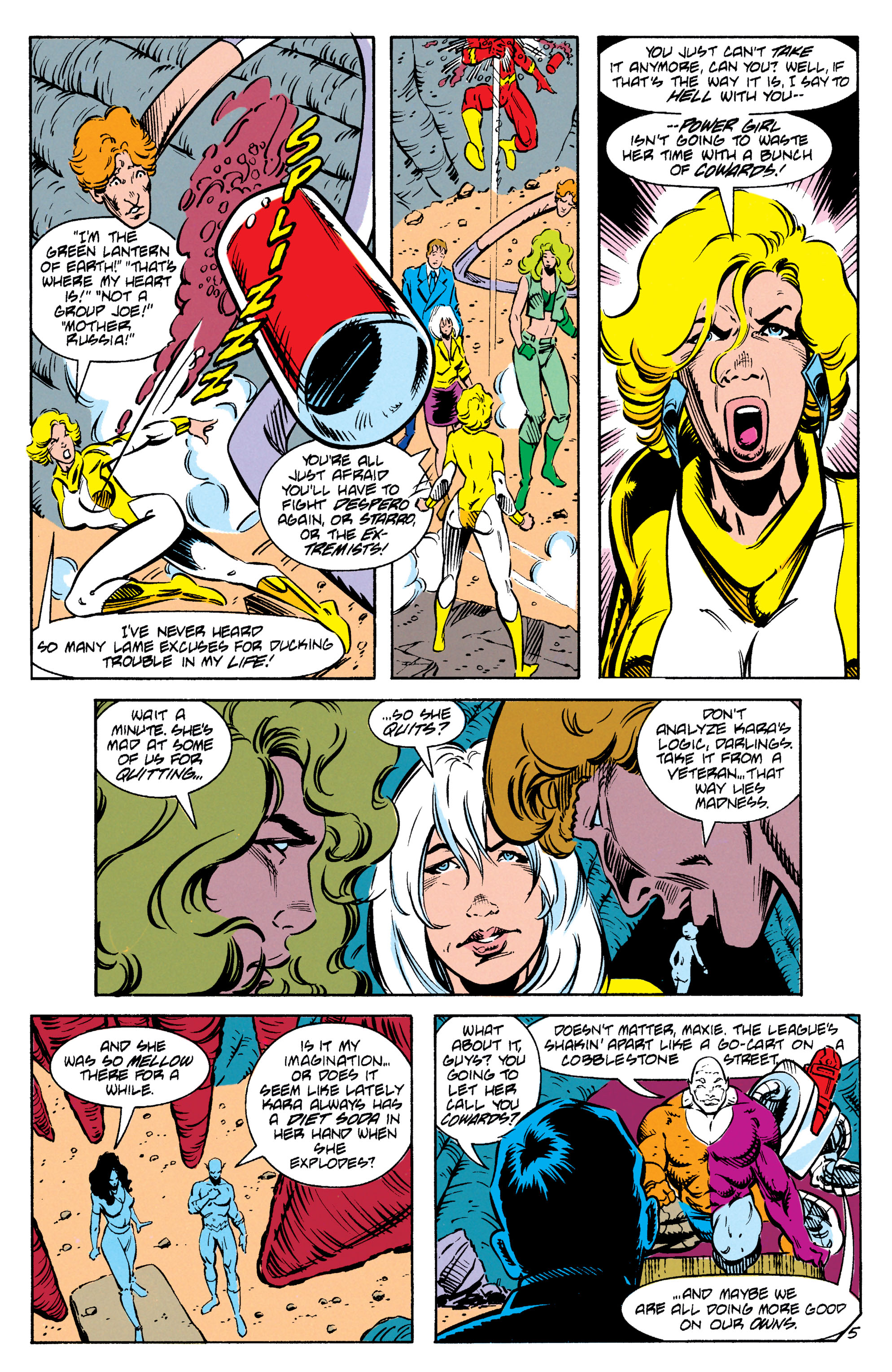 Read online Justice League Europe comic -  Issue #36 - 6