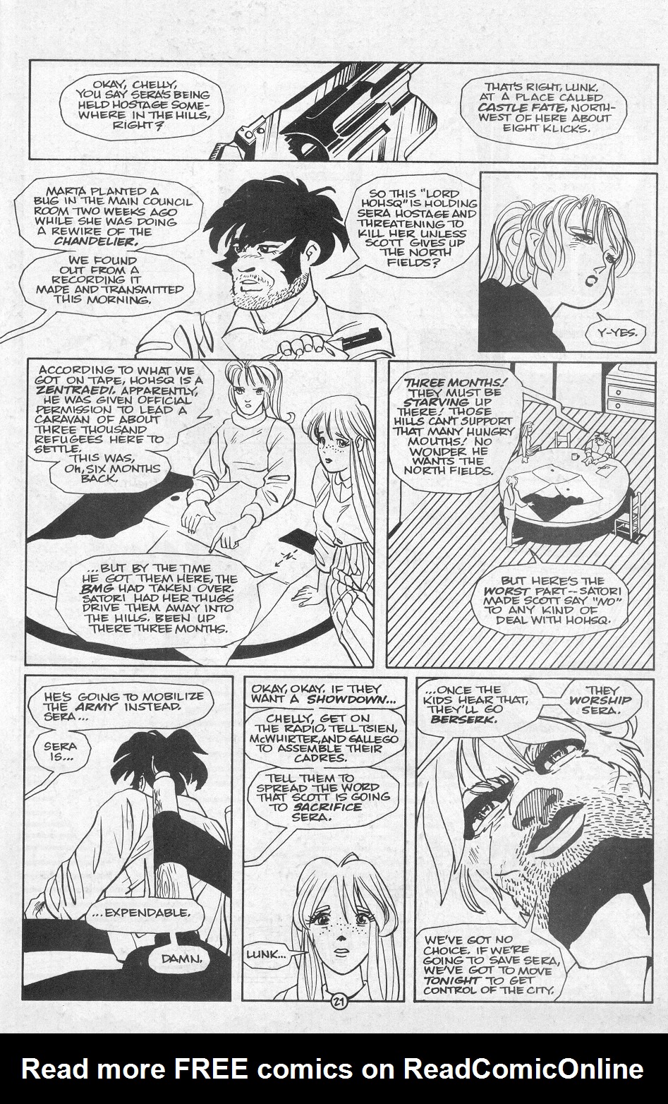 Read online Robotech Invid War: Aftermath comic -  Issue #3 - 23