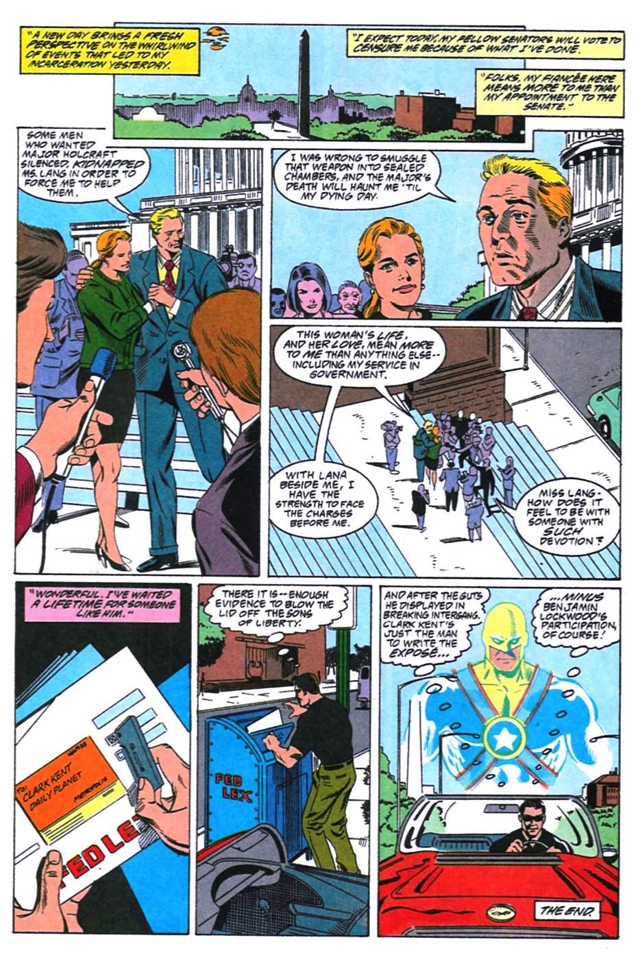 Read online Adventures of Superman (1987) comic -  Issue #492 - 23