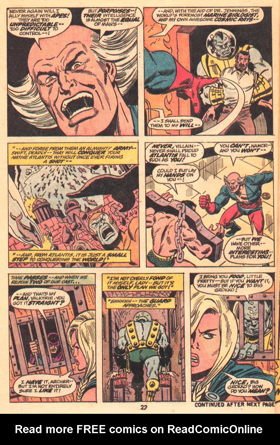 Read online The Defenders (1972) comic -  Issue #7 - 17