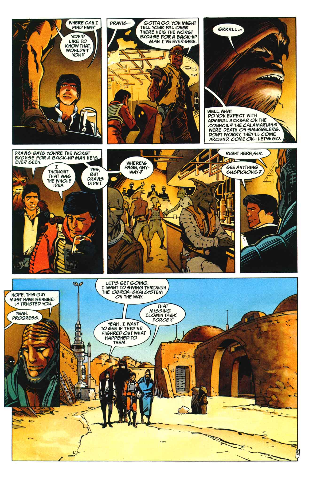 Read online Star Wars: Heir to the Empire comic -  Issue #1 - 14