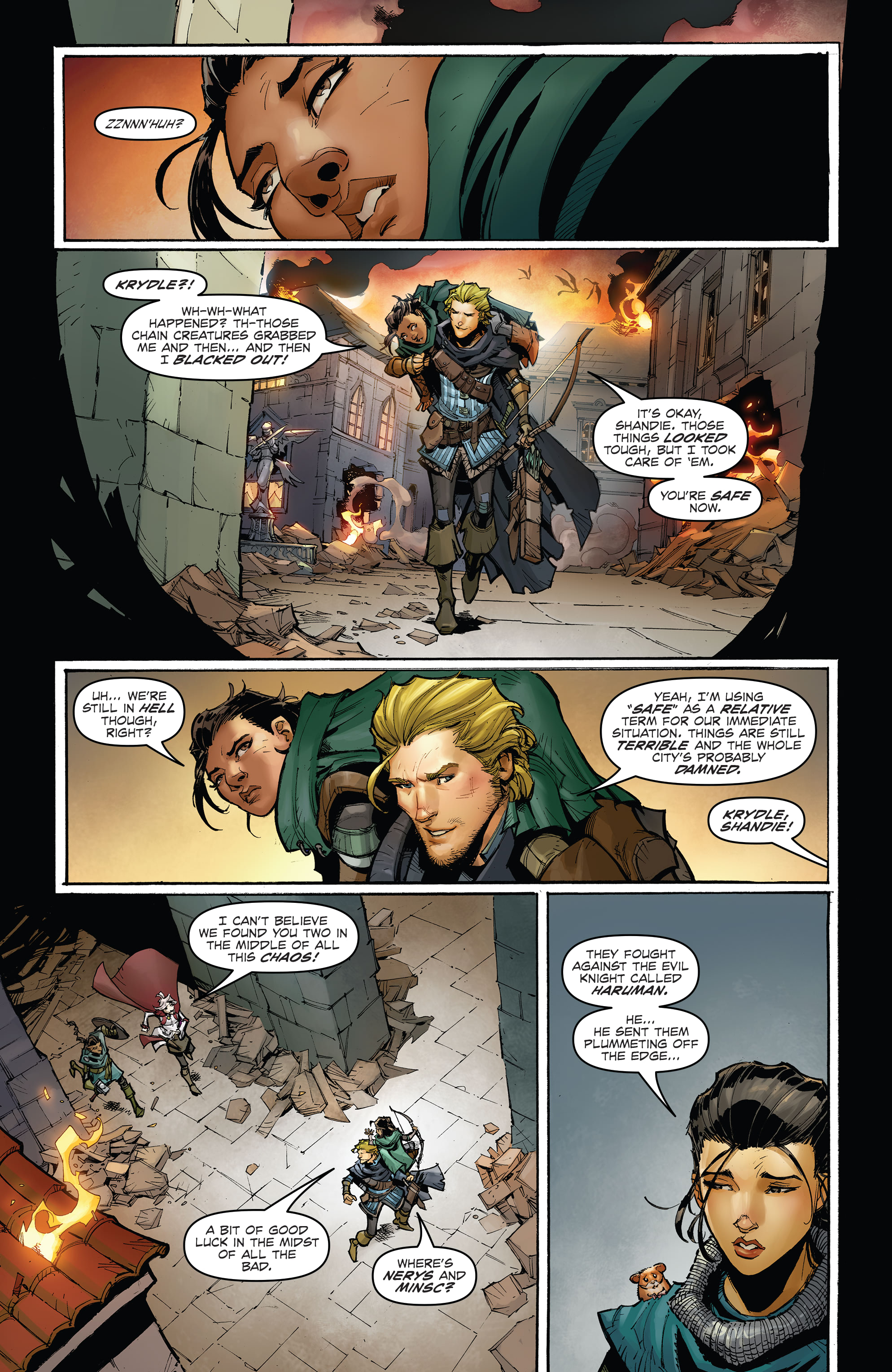 Read online Dungeons & Dragons: Infernal Tides comic -  Issue #4 - 18