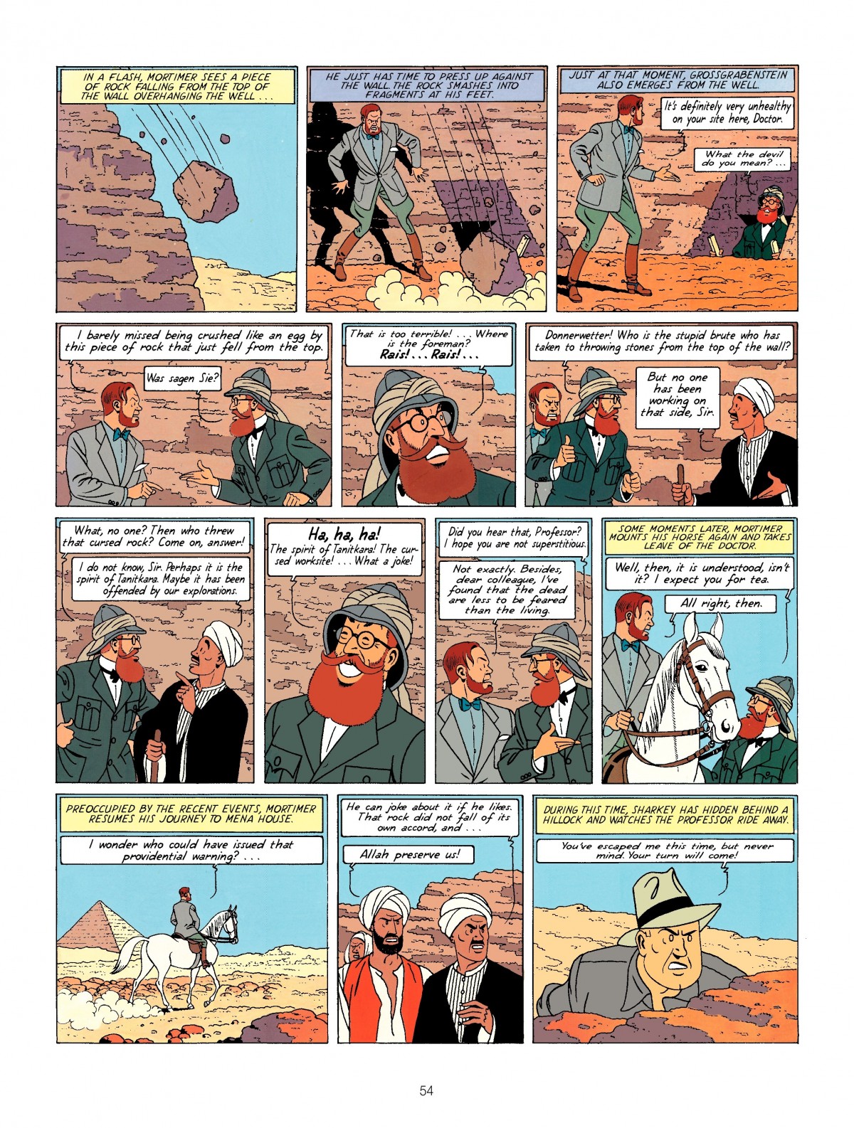 Read online Blake & Mortimer comic -  Issue #2 - 56