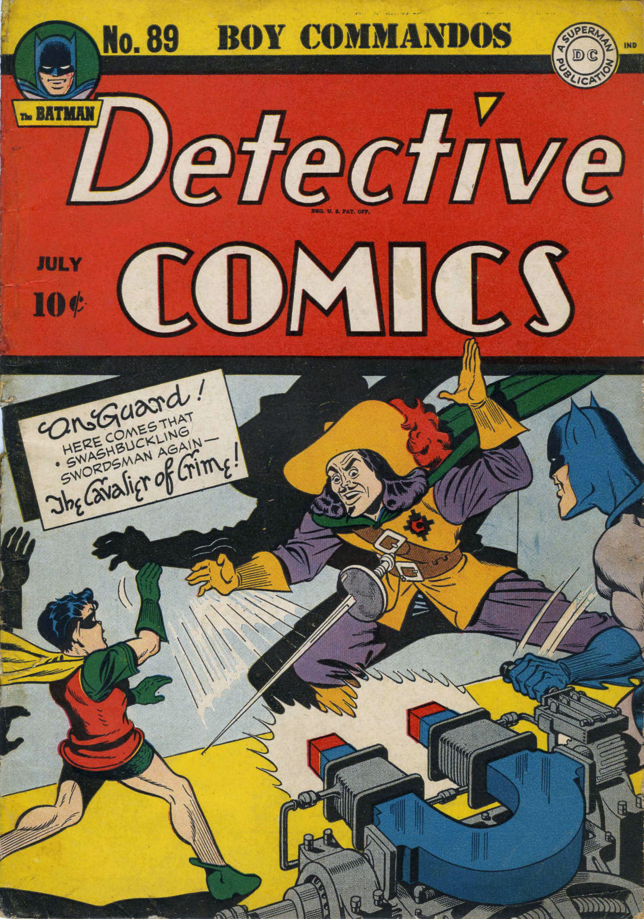 Read online Detective Comics (1937) comic -  Issue #89 - 1