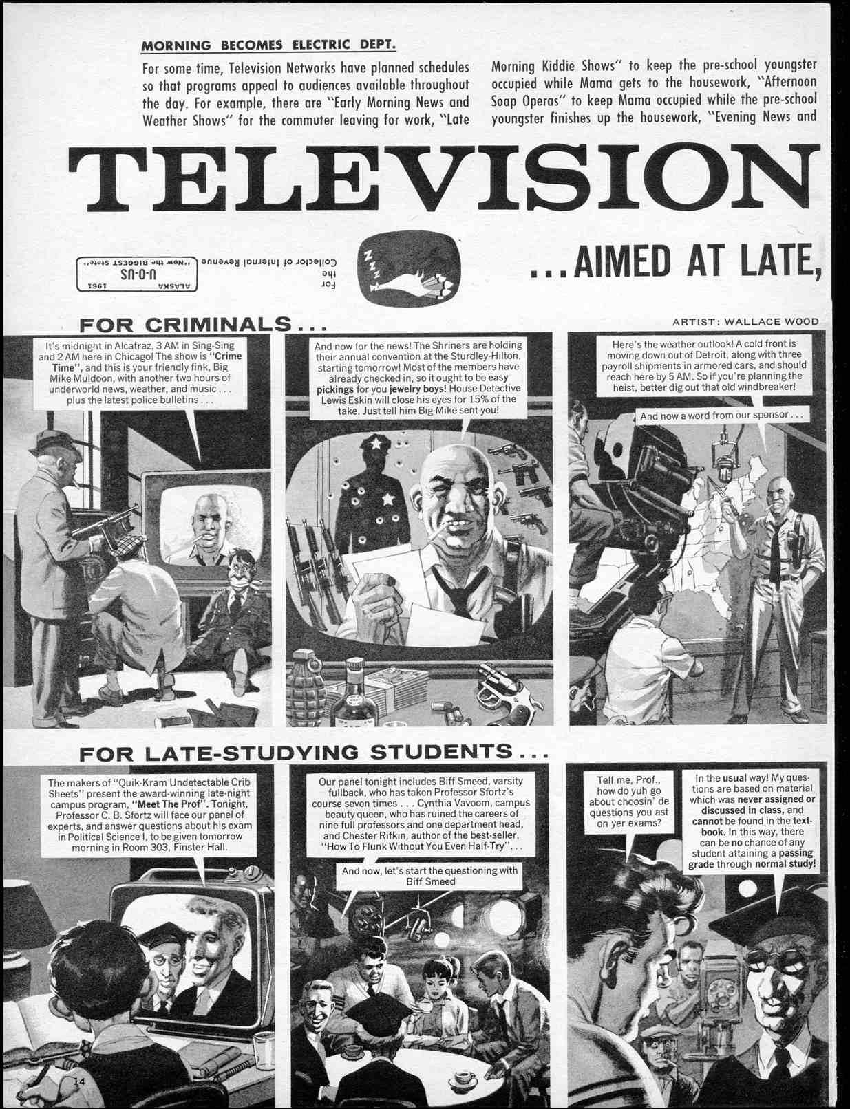 Read online MAD comic -  Issue #65 - 16