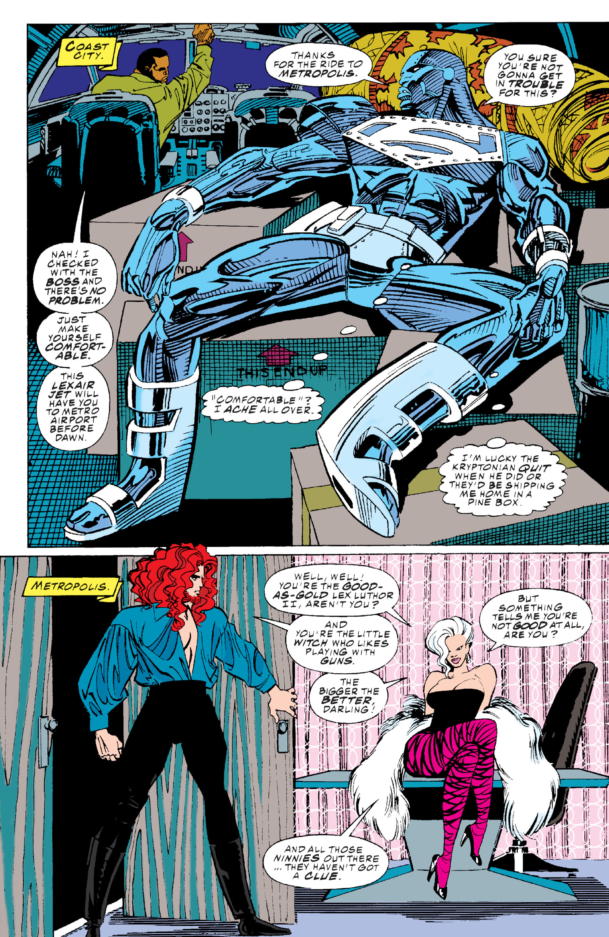 Read online Superman: The Death and Return of Superman Omnibus comic -  Issue # TPB (Part 9) - 96