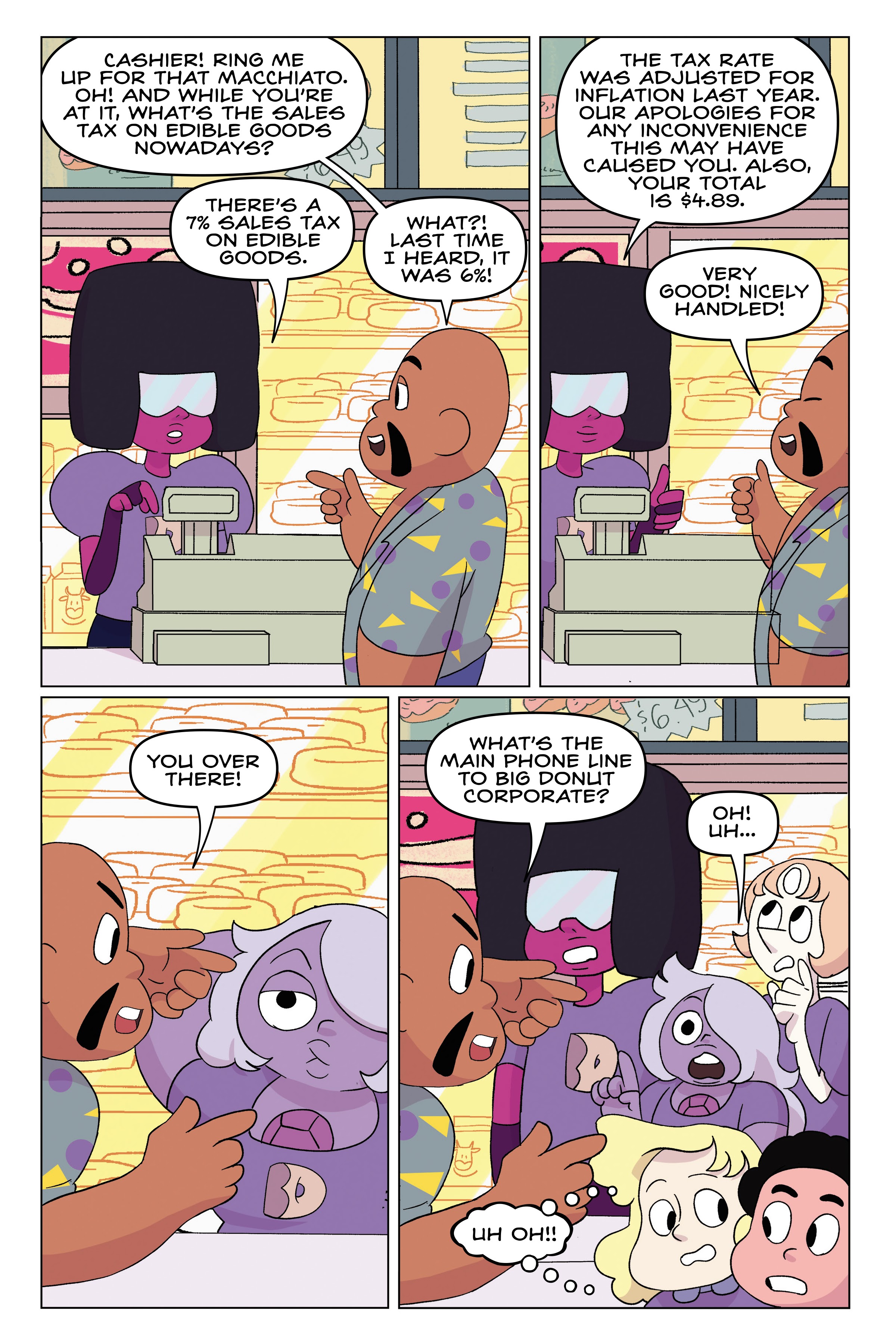 Read online Steven Universe: Ultimate Dough-Down comic -  Issue # TPB - 33