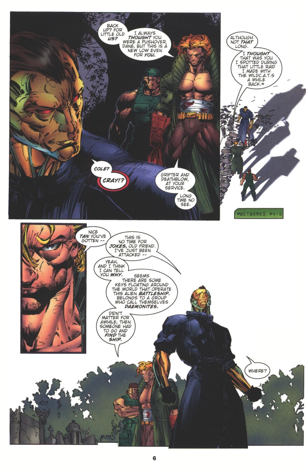 Read online Wetworks comic -  Issue #8 - 8