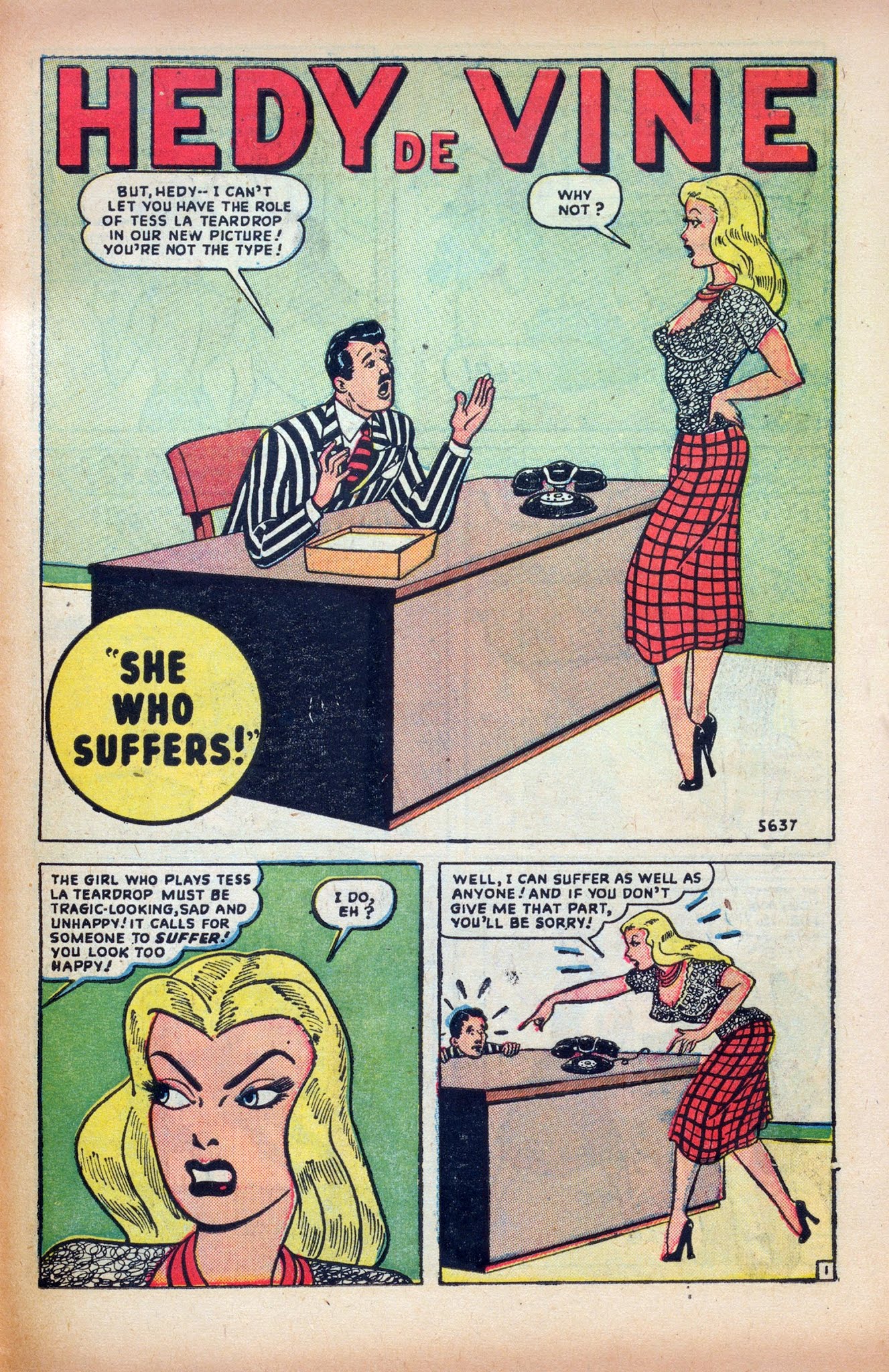 Read online Hedy De Vine Comics comic -  Issue #33 - 41