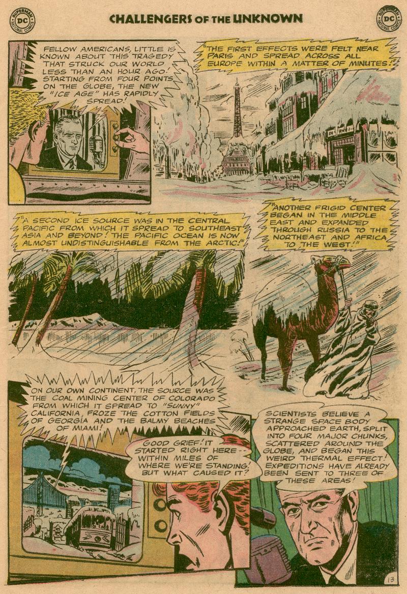 Read online Challengers of the Unknown (1958) comic -  Issue #45 - 16