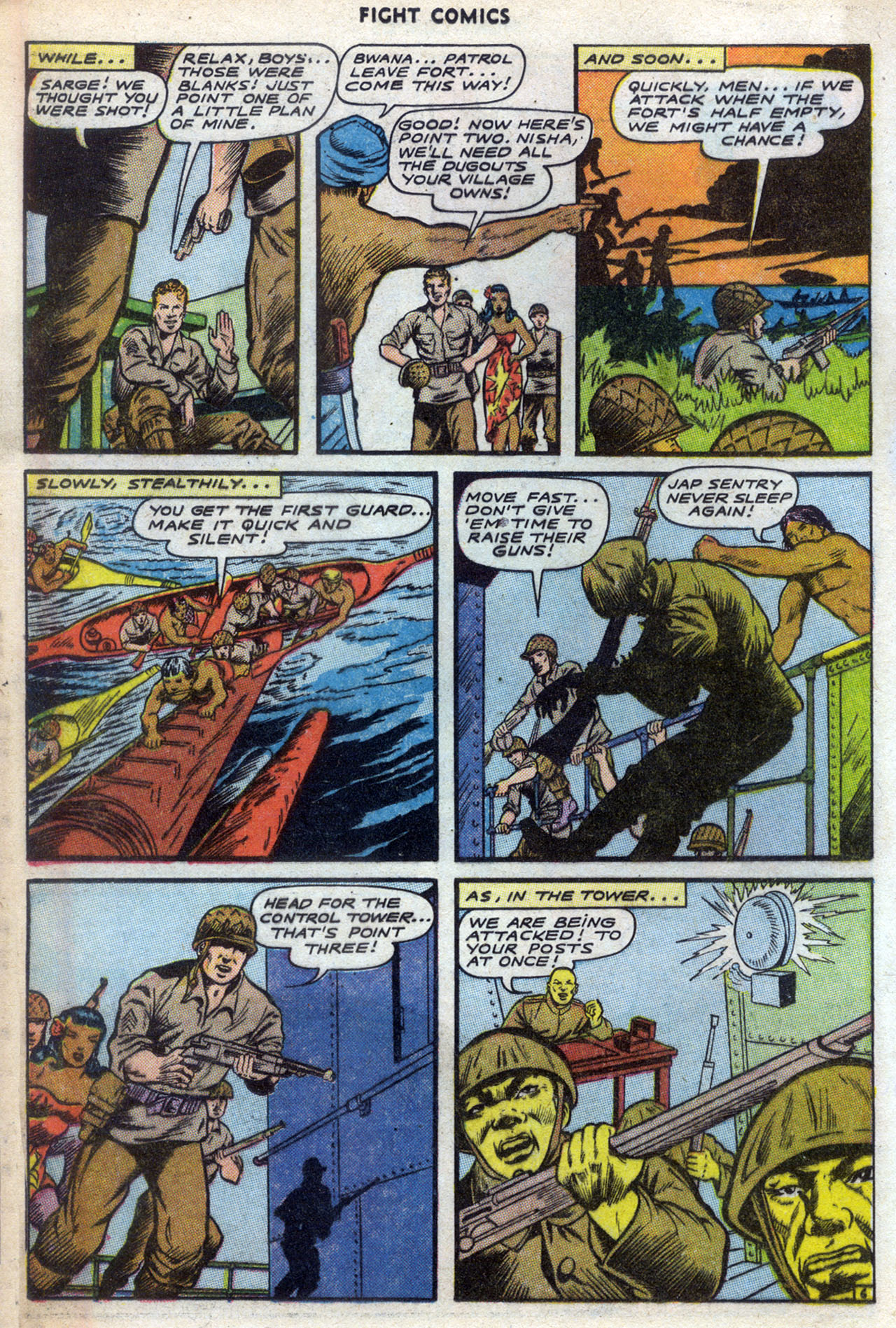 Read online Fight Comics comic -  Issue #44 - 18