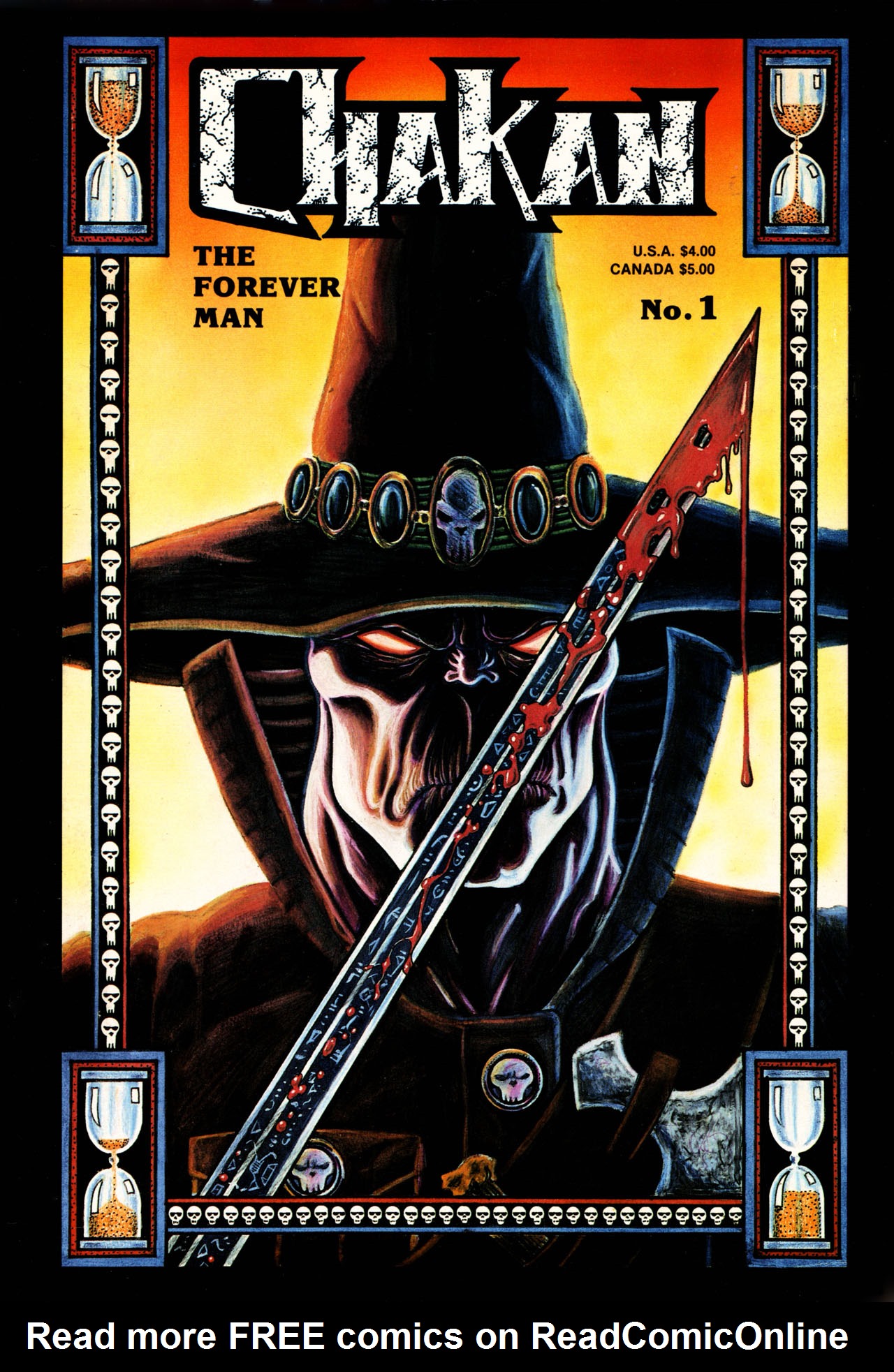 Read online Chakan the Forever Man comic -  Issue # Full - 1