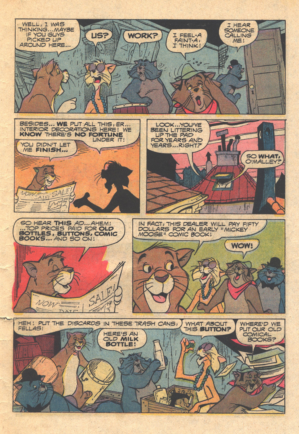 Read online O'Malley and the Alley Cats comic -  Issue #3 - 31
