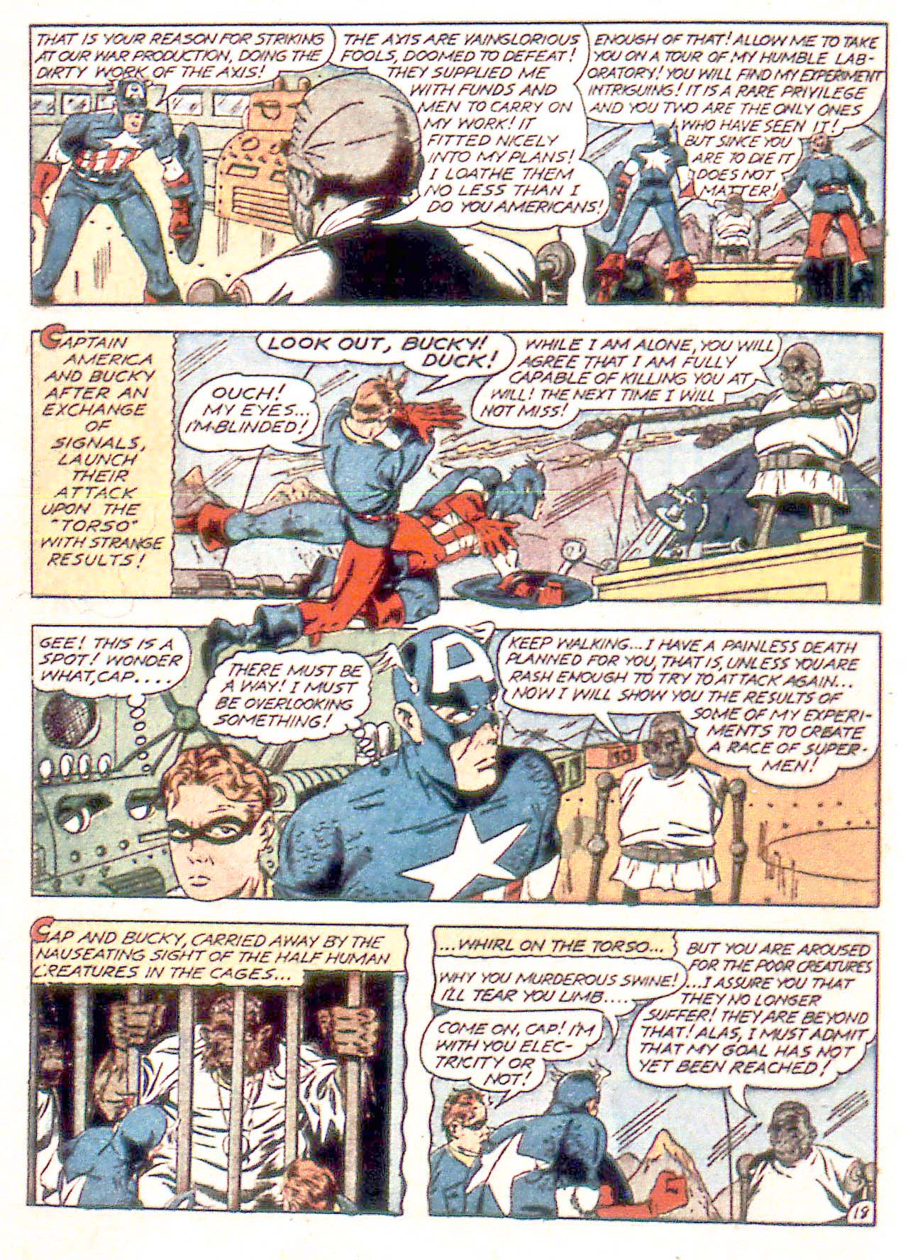 Read online Captain America Comics comic -  Issue #28 - 20