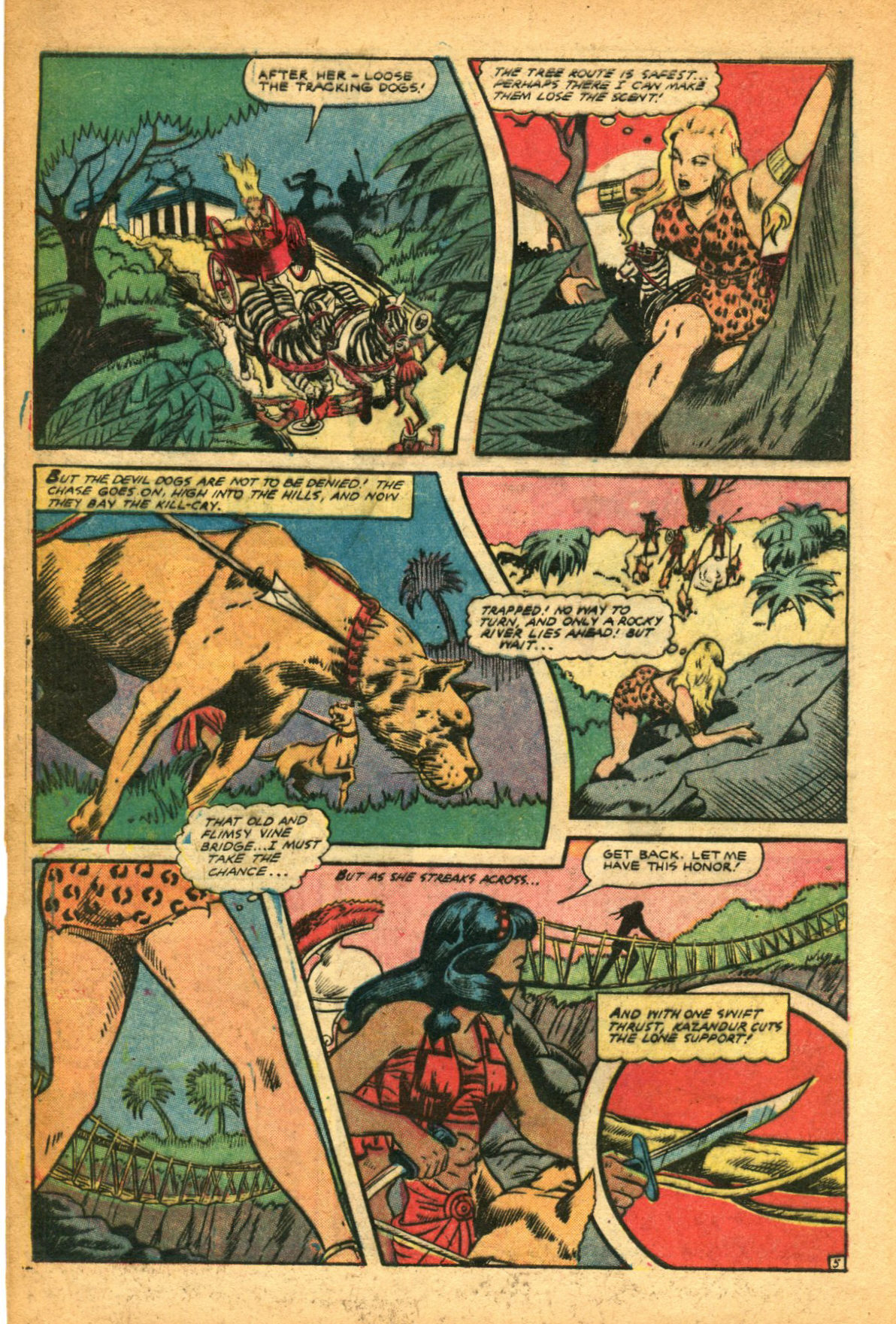 Read online Sheena, Queen of the Jungle (1942) comic -  Issue #14 - 8