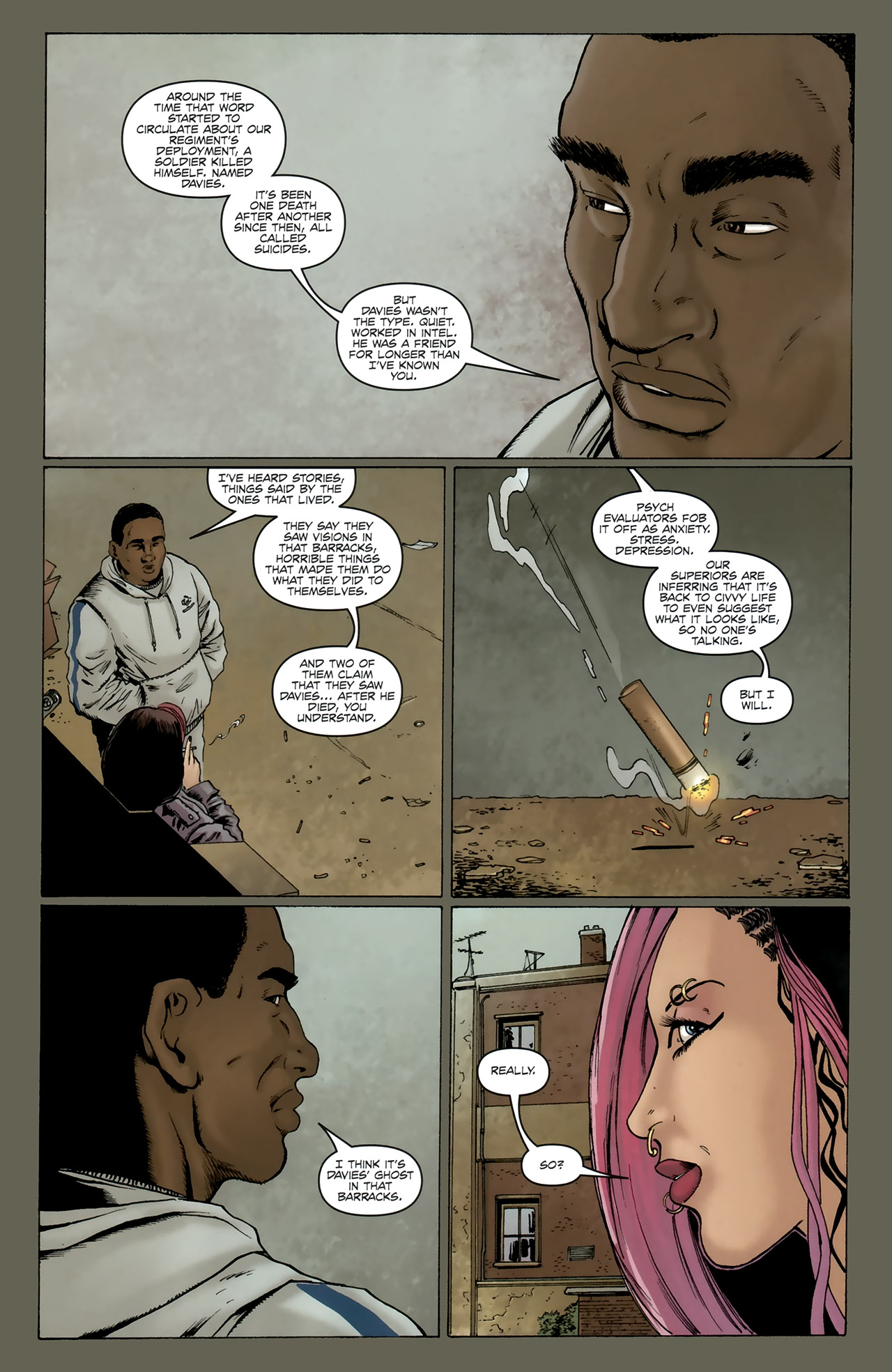 Read online Gravel comic -  Issue #16 - 7