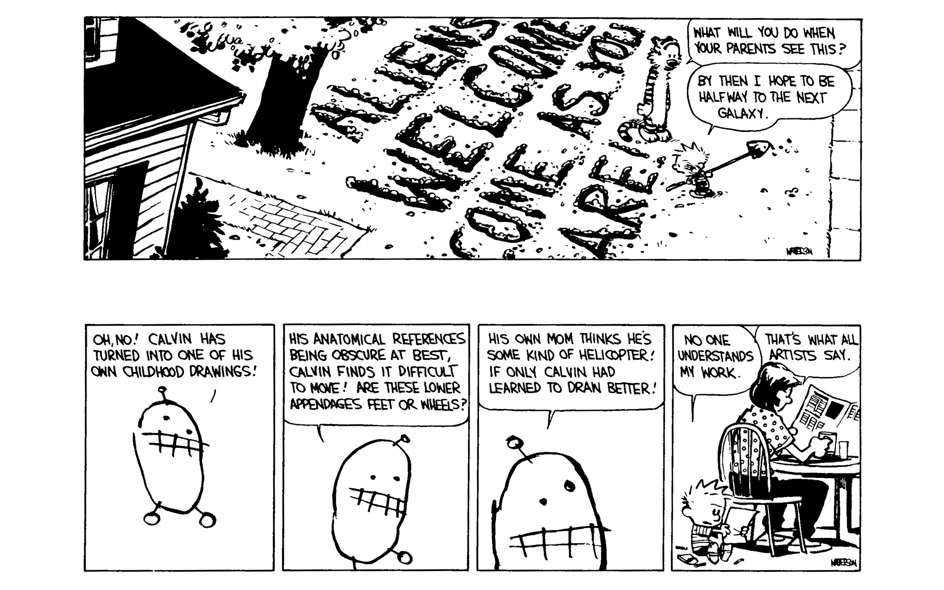 Read online Calvin and Hobbes comic -  Issue #5 - 115