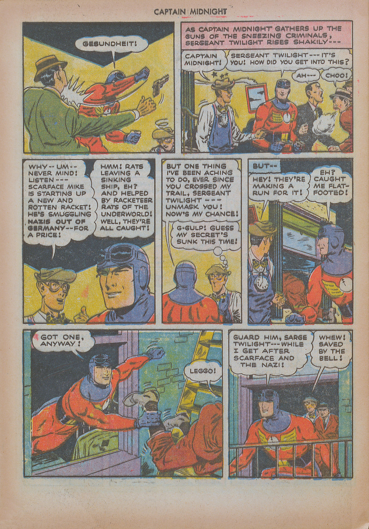 Read online Captain Midnight (1942) comic -  Issue #20 - 32