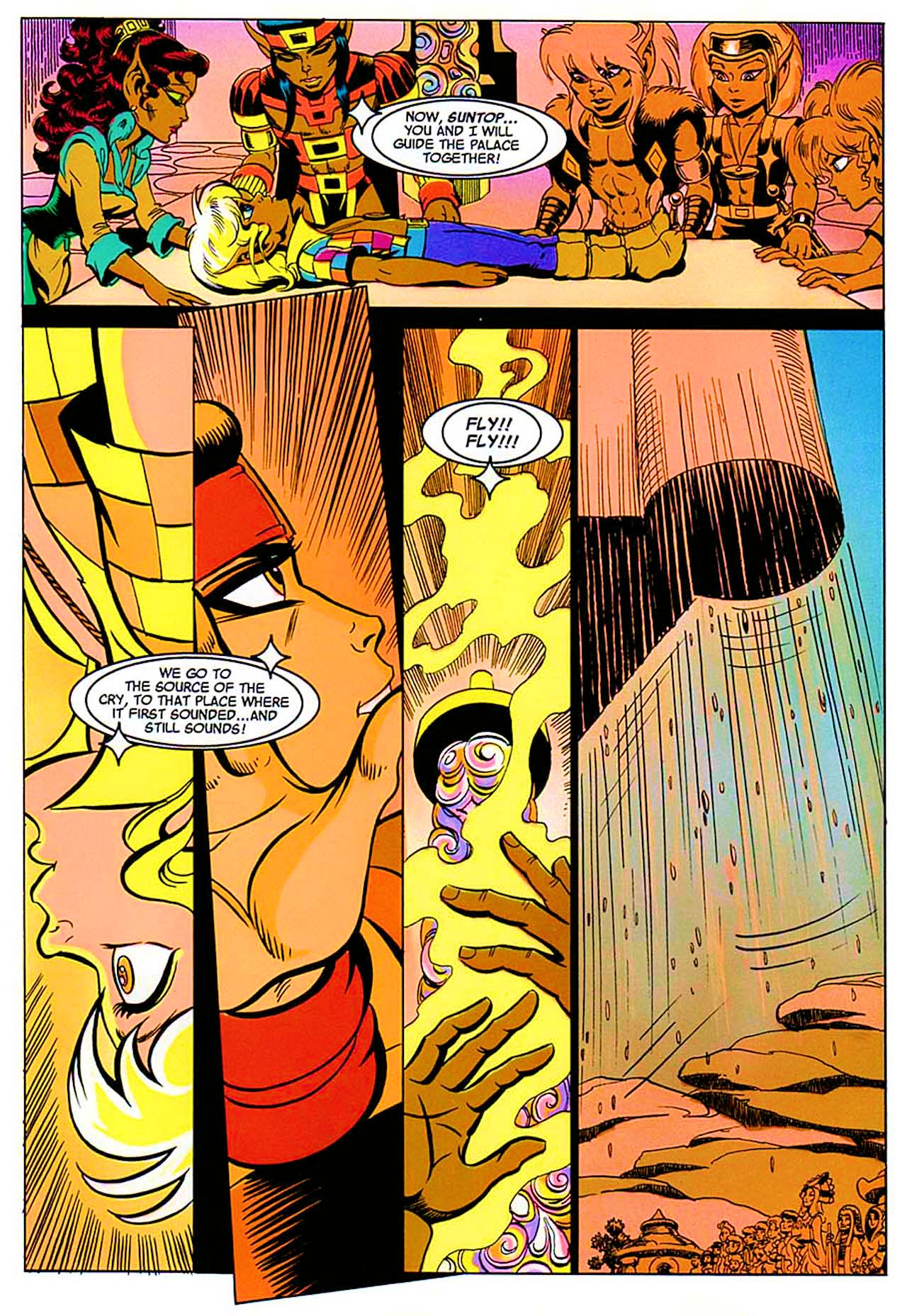 Read online ElfQuest: Kings of the Broken Wheel comic -  Issue #4 - 33