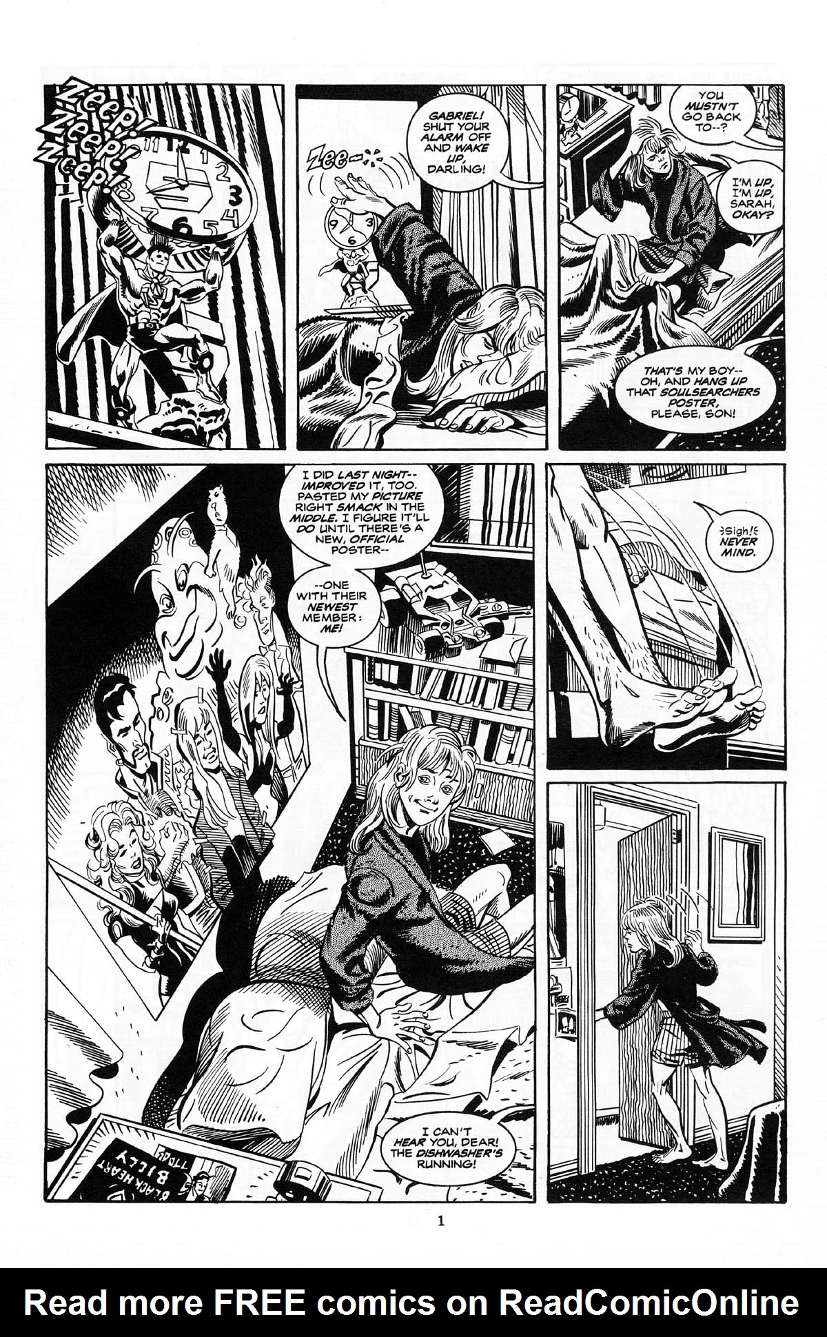 Read online Soulsearchers and Company comic -  Issue #66 - 3