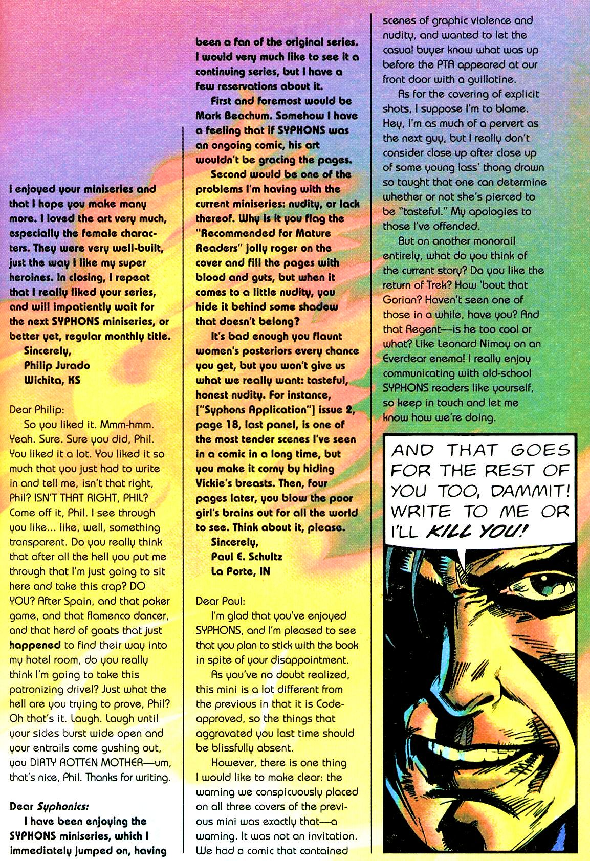 Read online Syphons: The Sygate Strategem comic -  Issue #2 - 28