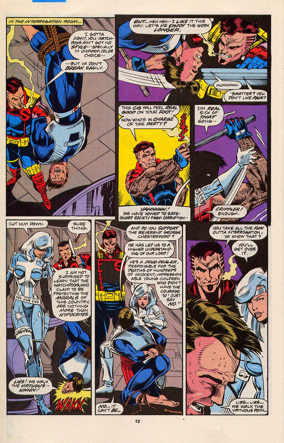 Read online Silver Sable and the Wild Pack comic -  Issue #3 - 11