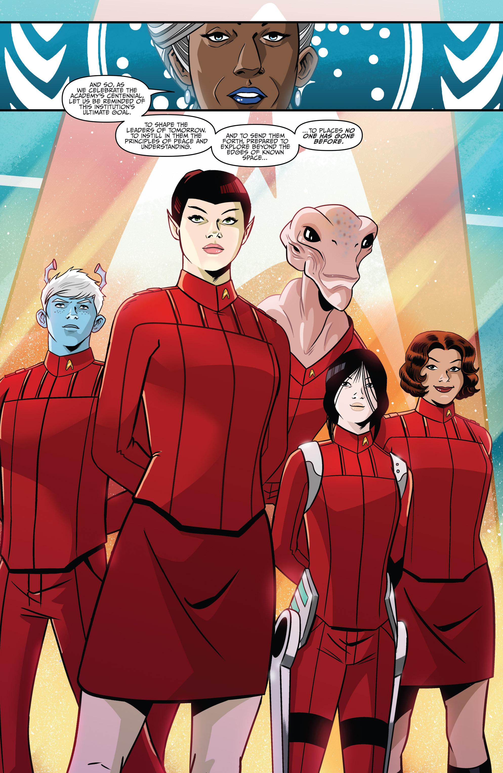 Read online Star Trek: Starfleet Academy (2015) comic -  Issue #1 - 21