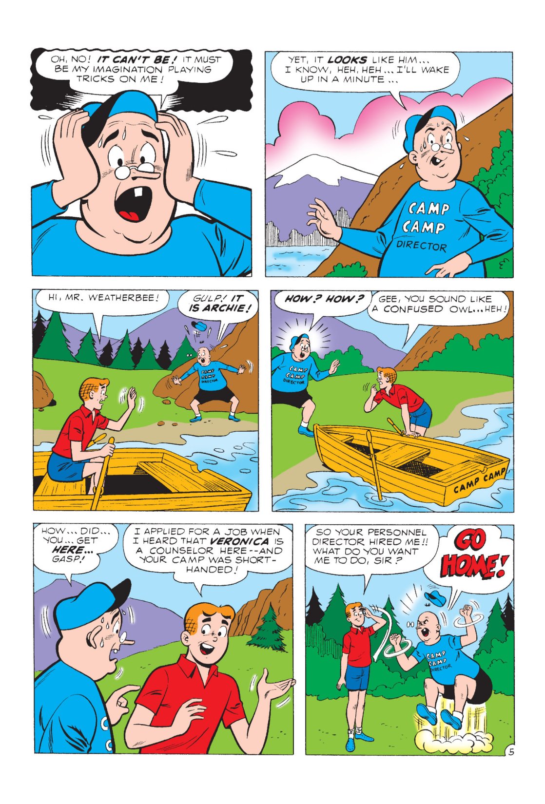Read online Archie's Camp Tales comic -  Issue # TPB - 9