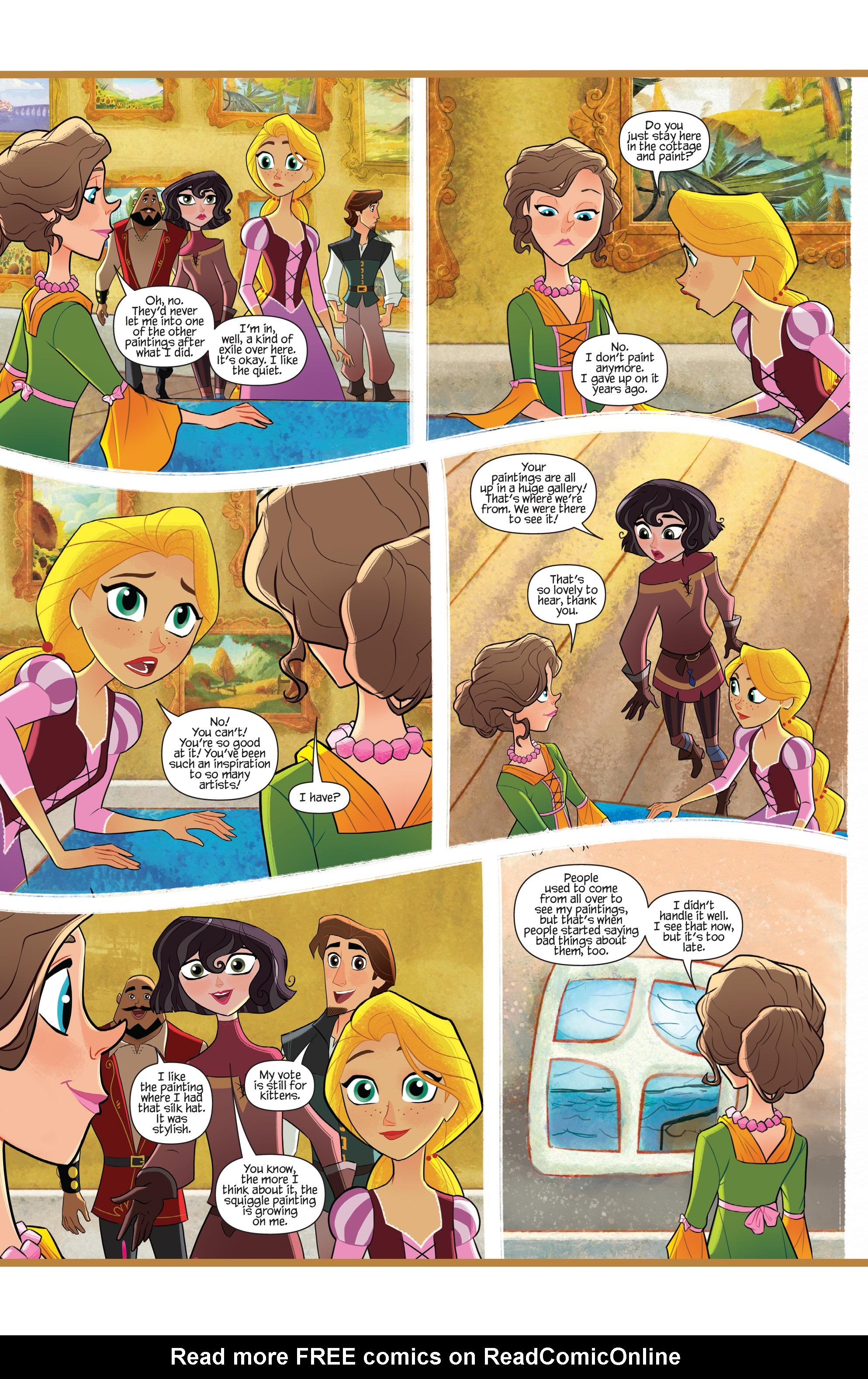 Read online Tangled: The Series: Hair and Now comic -  Issue #3 - 17