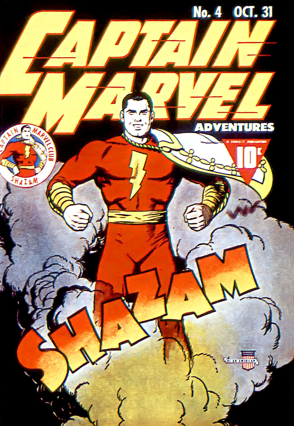 Read online Captain Marvel Adventures comic -  Issue #4 - 1