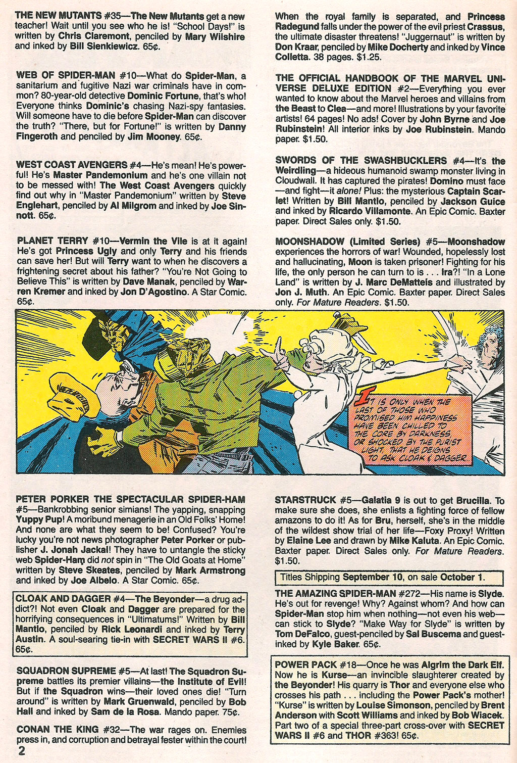 Marvel Age issue 33 - Page 4