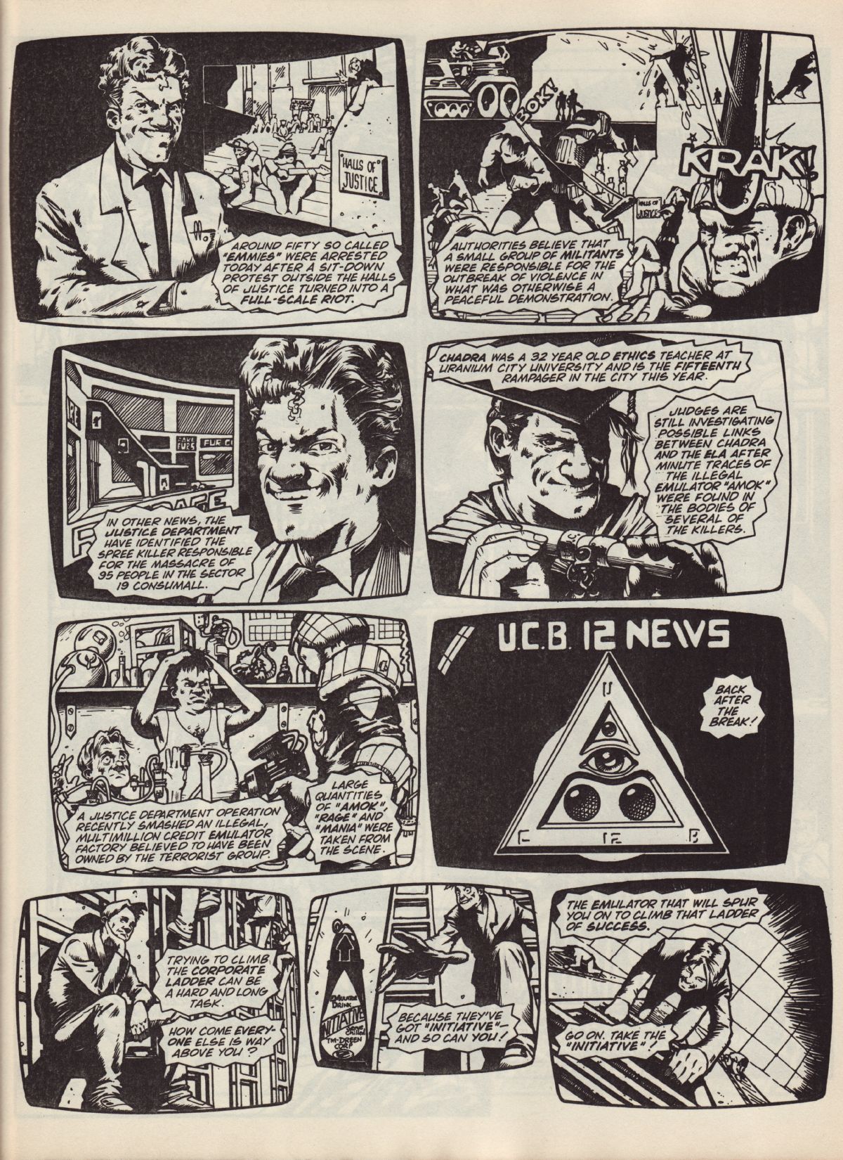 Read online Judge Dredd: The Megazine (vol. 2) comic -  Issue #74 - 33