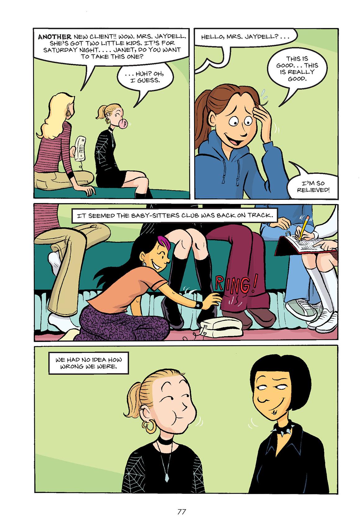 Read online The Baby-Sitters Club comic -  Issue # TPB 2 (Part 1) - 81