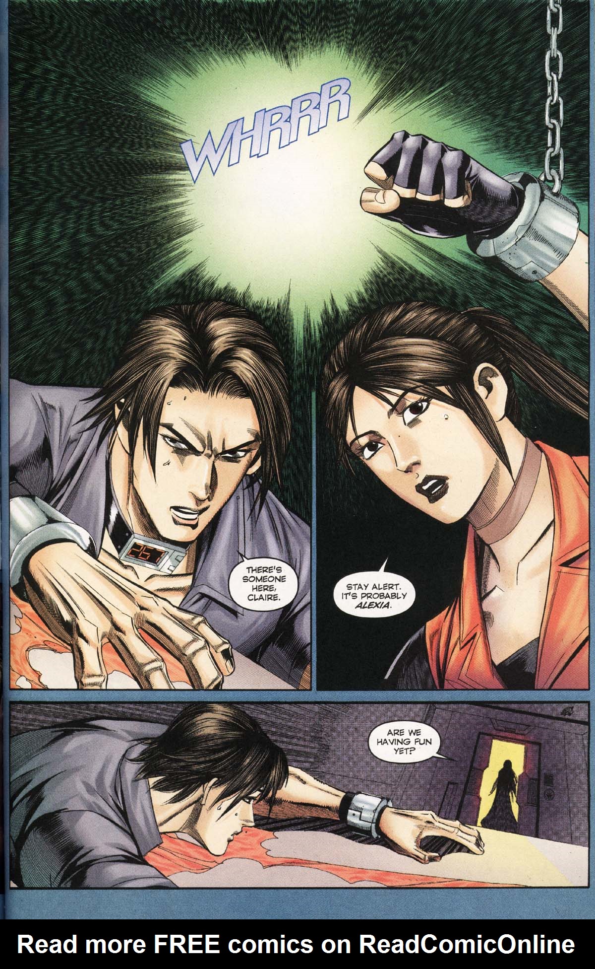 Read online Resident Evil Code: Veronica comic -  Issue #3 - 135