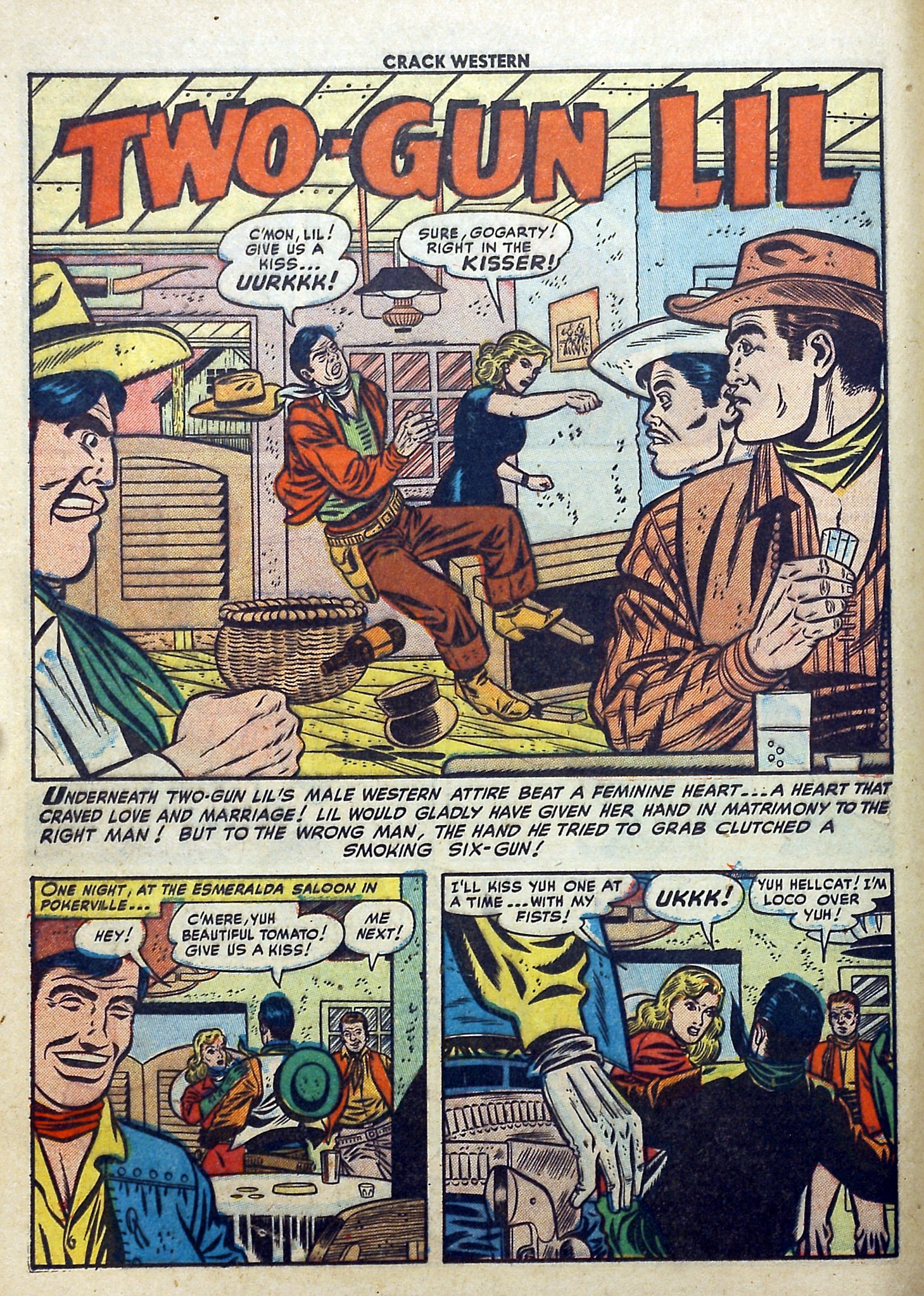 Read online Crack Western comic -  Issue #79 - 12
