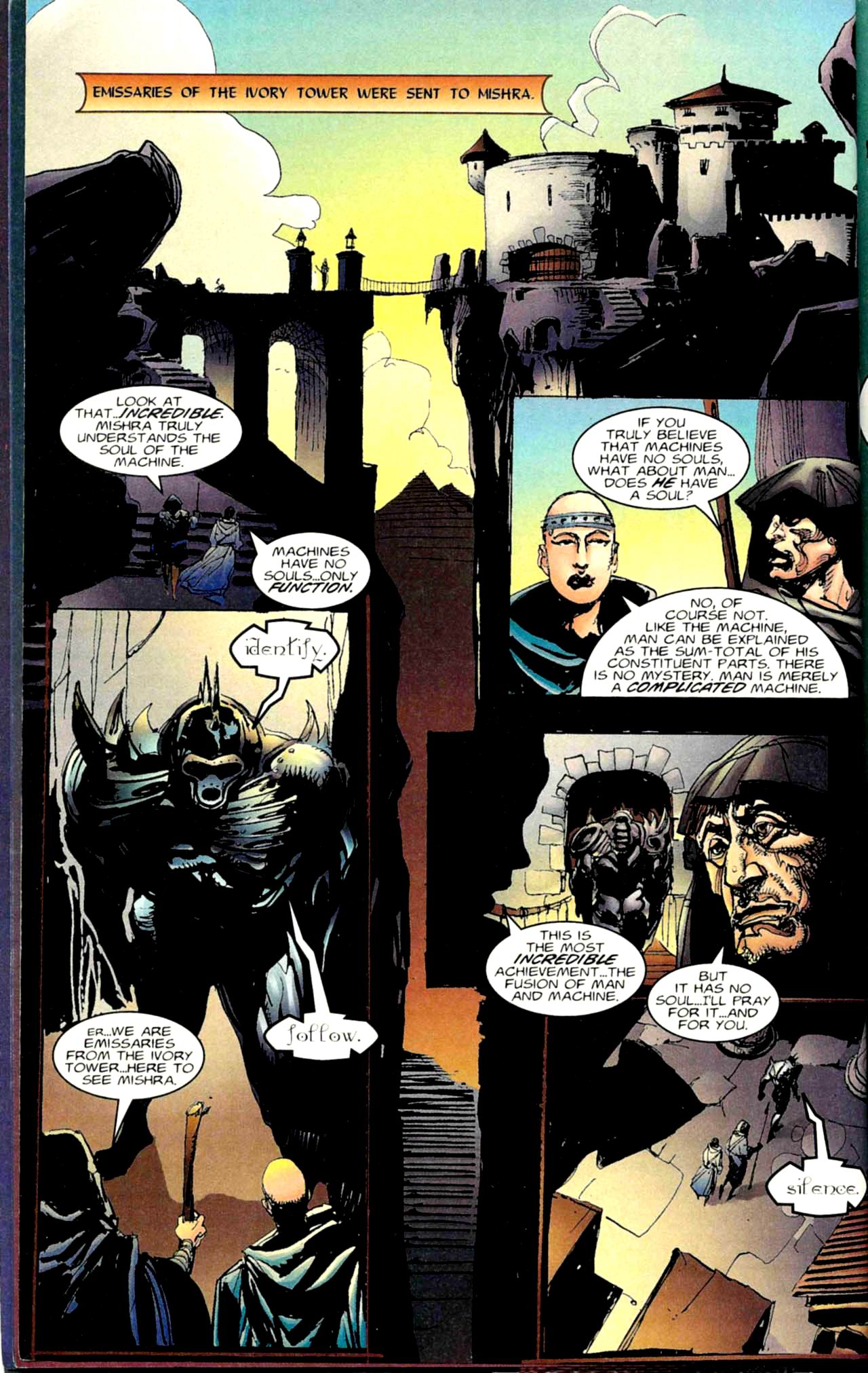 Read online Urza-Mishra War on the World of Magic: The Gathering comic -  Issue #2 - 10