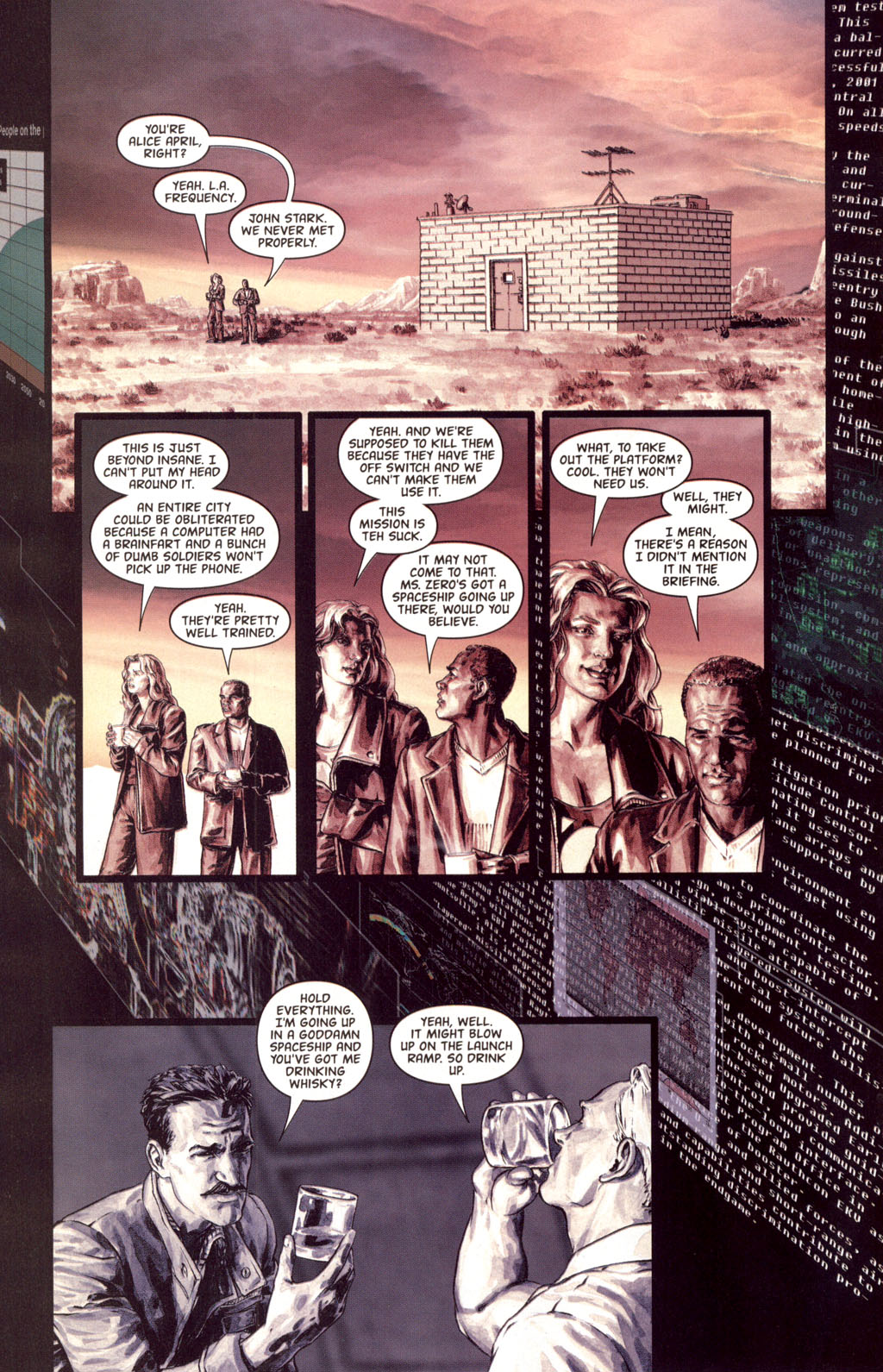 Read online Global Frequency comic -  Issue #12 - 12