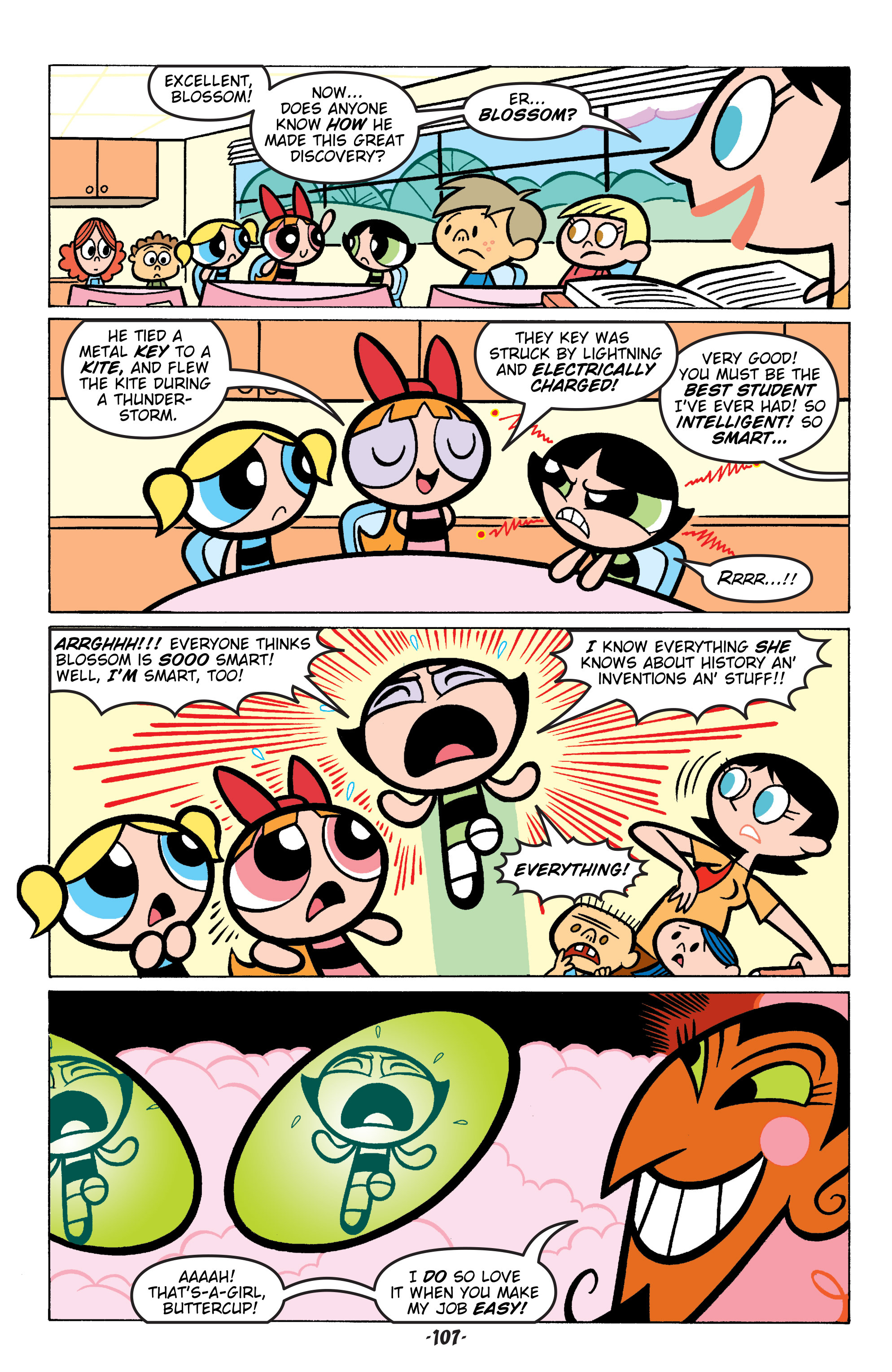 Read online Powerpuff Girls Classics comic -  Issue # TPb 4 - 108