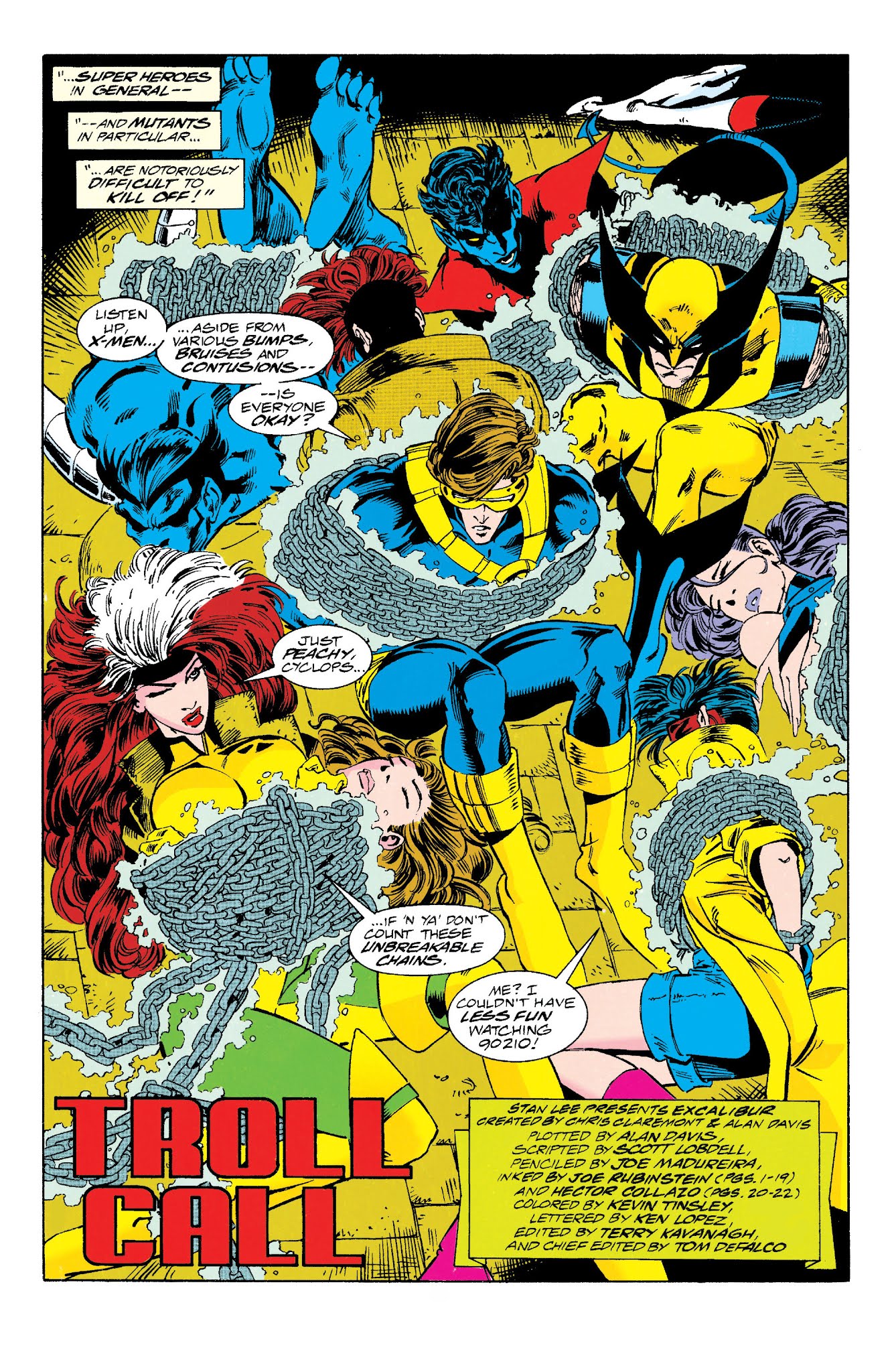 Read online Excalibur Visionaries: Alan Davis comic -  Issue # TPB 2 (Part 2) - 117