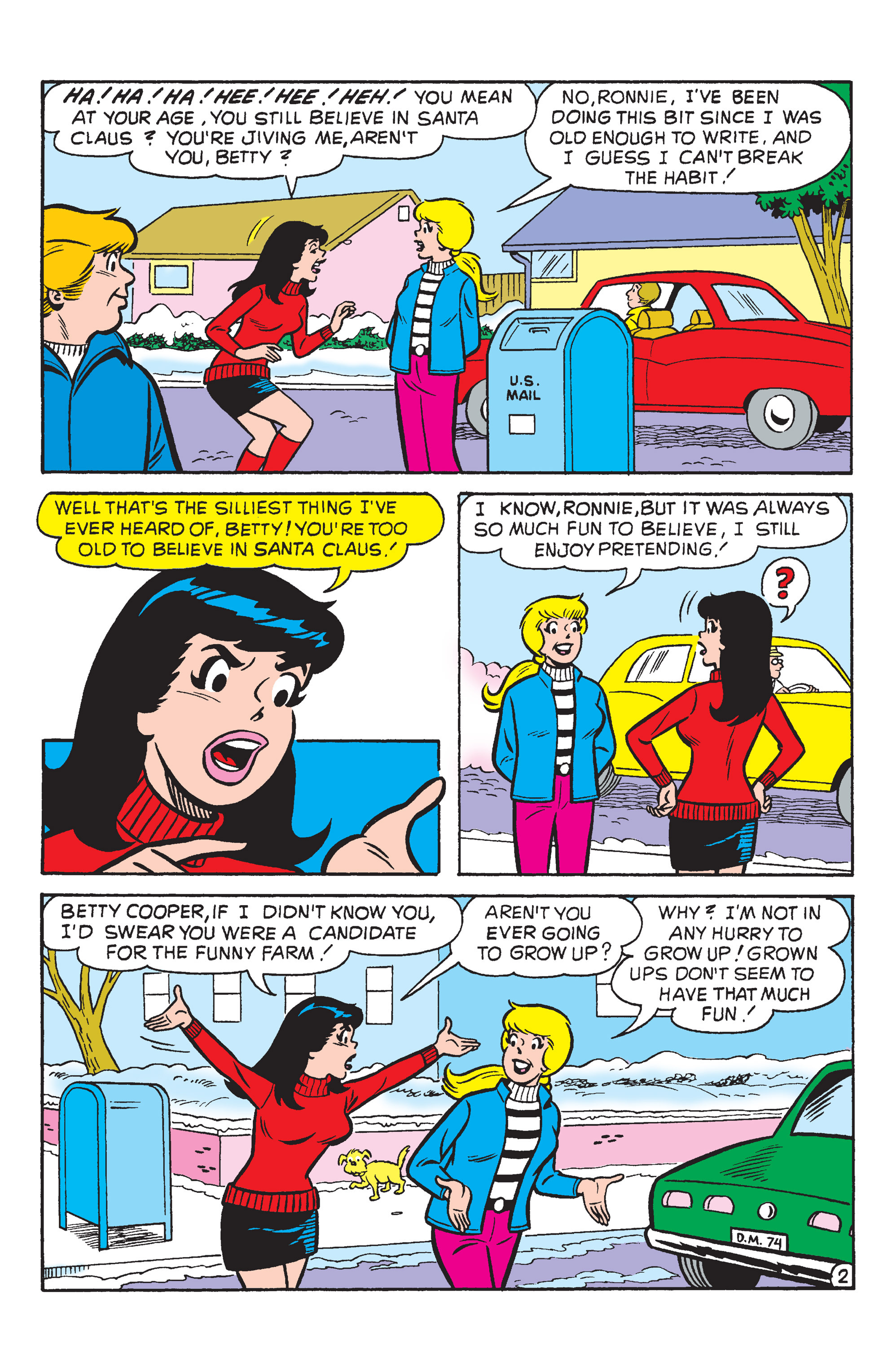 Read online Archie's Christmas Spirit comic -  Issue # TPB - 112