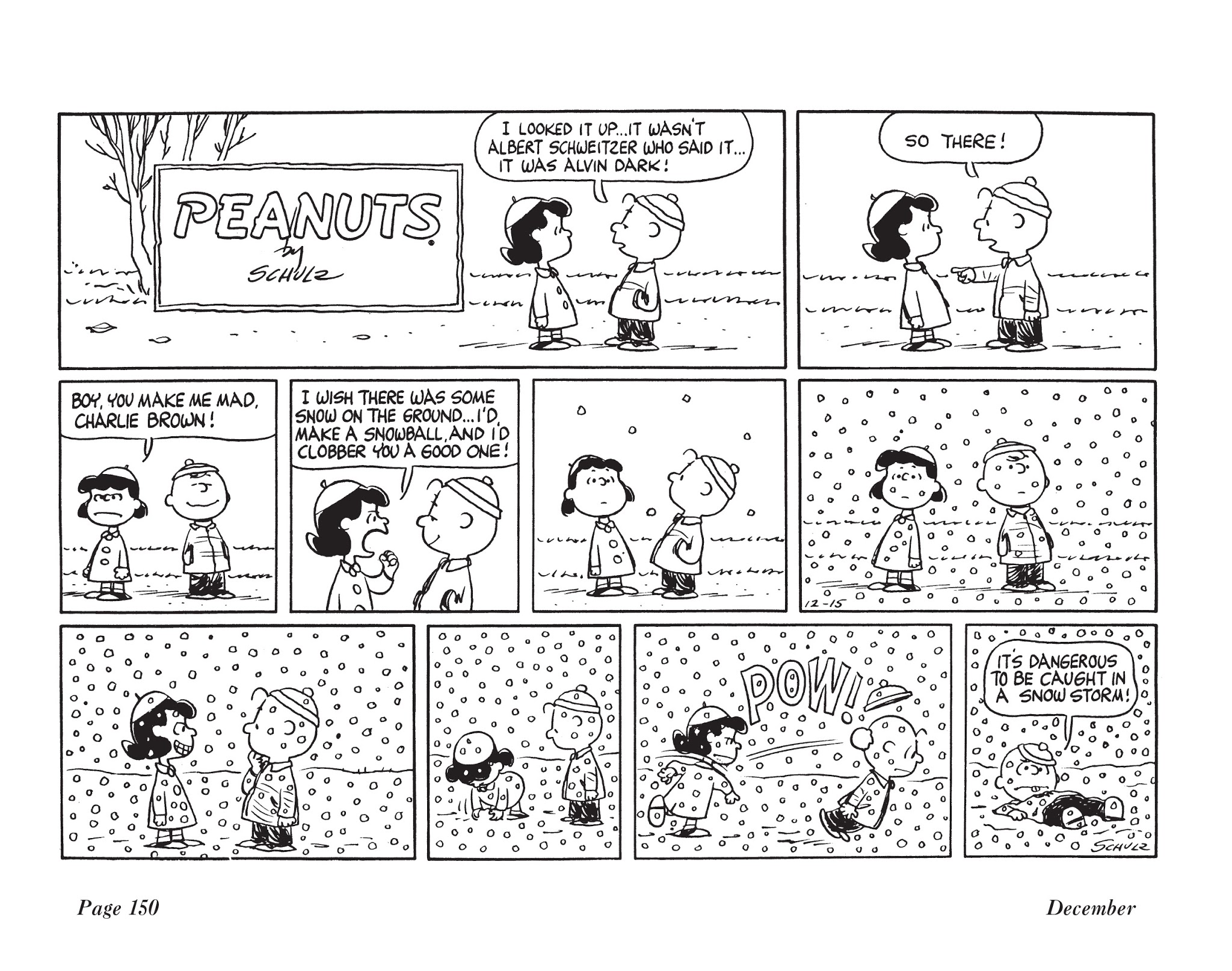 Read online The Complete Peanuts comic -  Issue # TPB 7 - 161